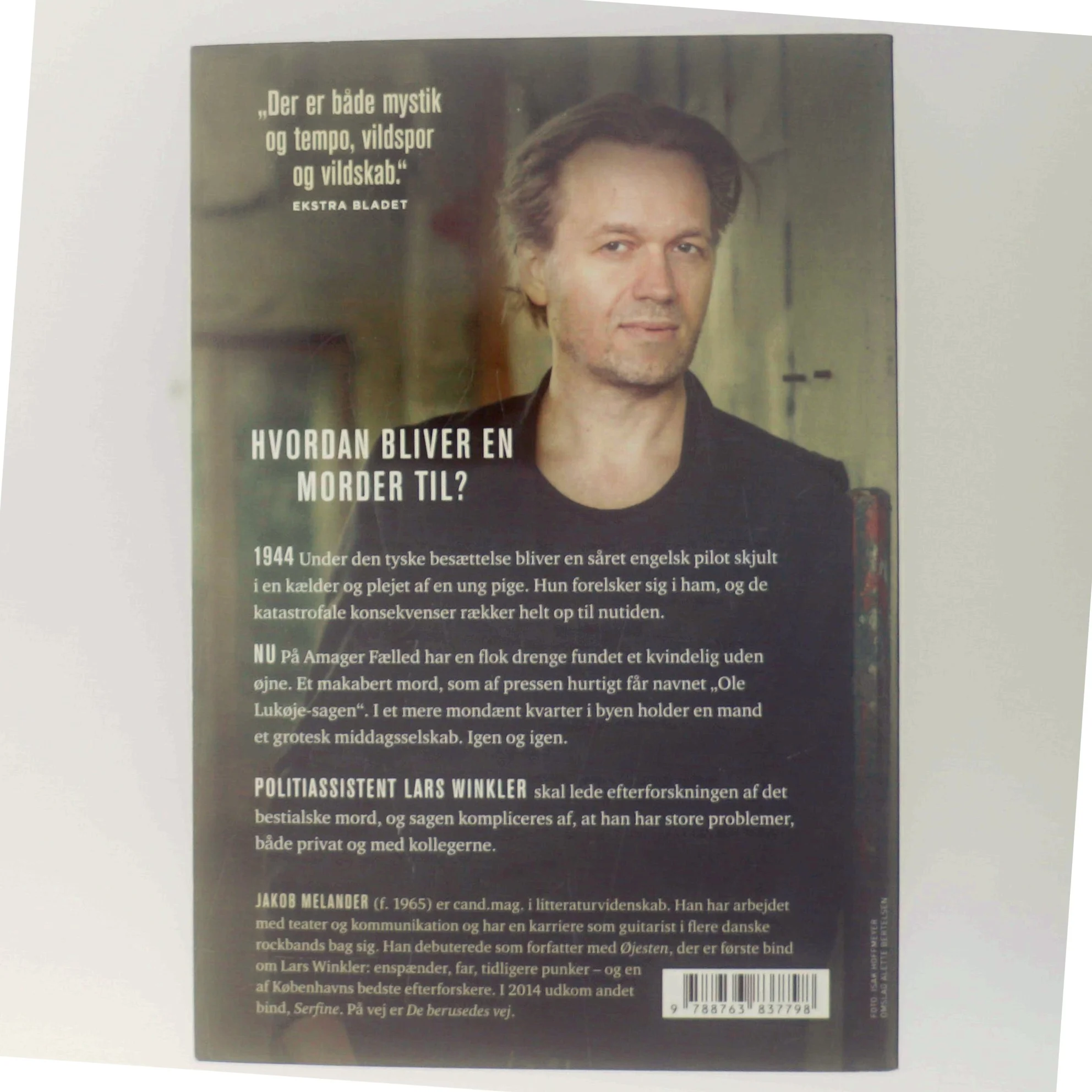 Øjesten : kriminalroman af Jakob Melander (Bog)