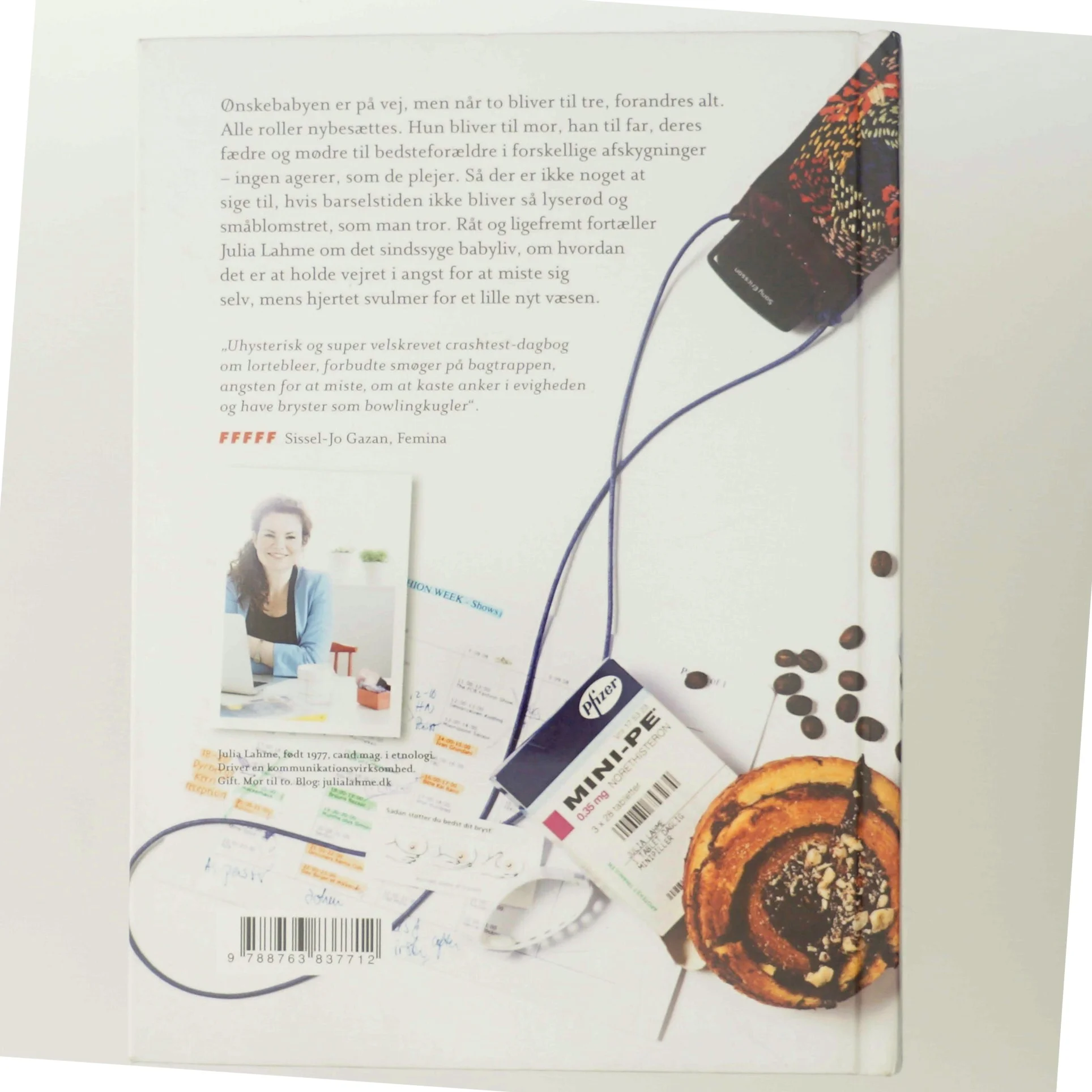 Hvor lagde jeg babyen? : afsløringer fra en nybagt mor af Julia Lahme (Bog)