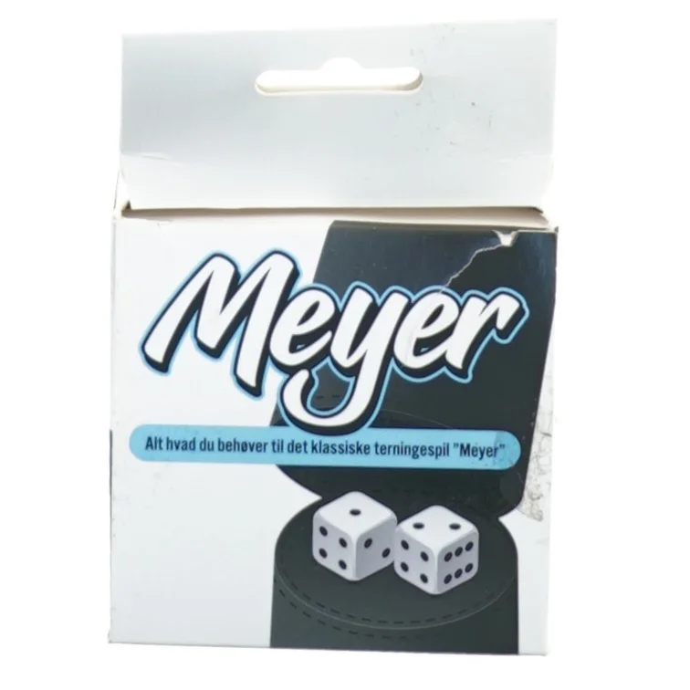 Meyer terningespil fra Games U (str. 13 x 8 cm)