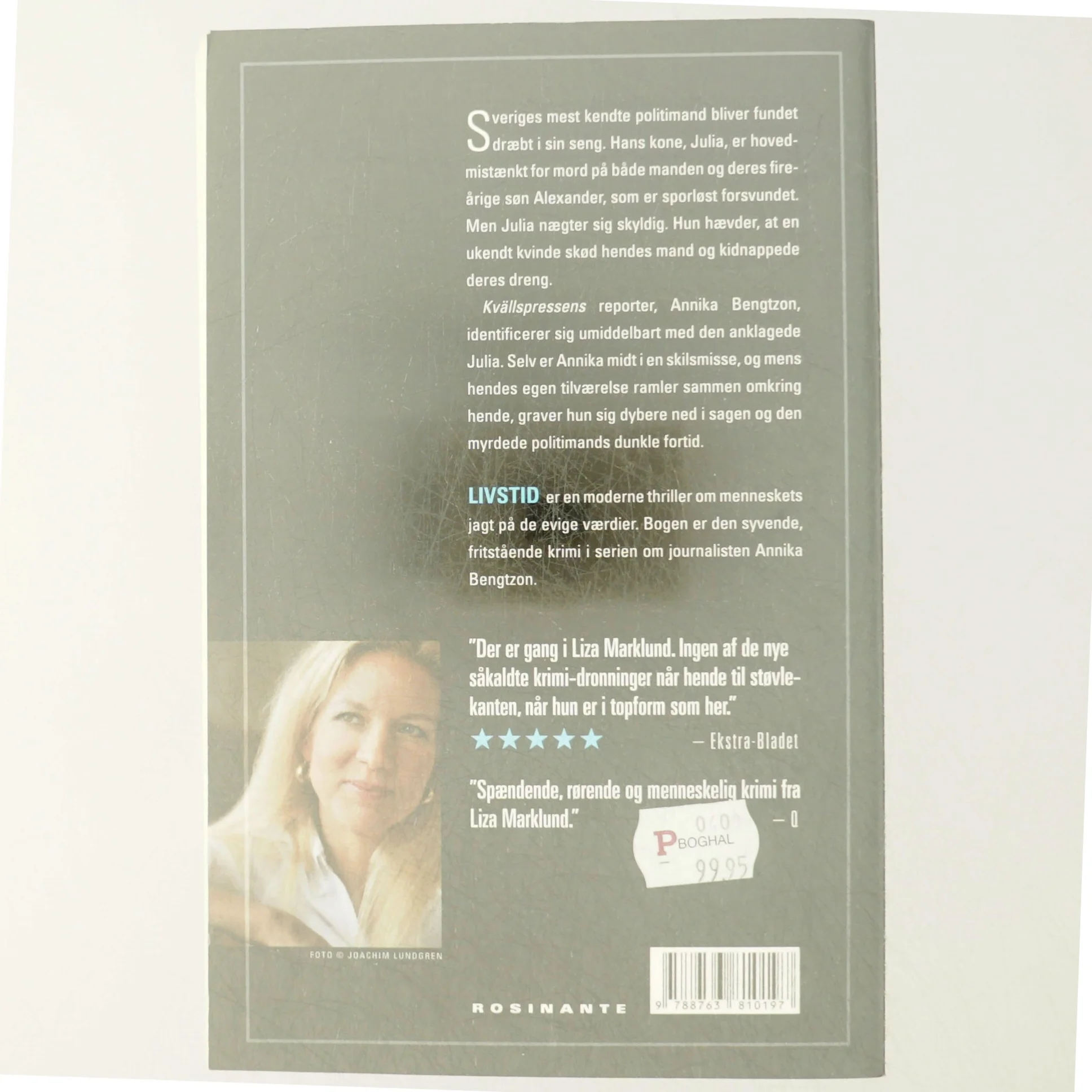 Livstid : krimi af Liza Marklund (Bog)