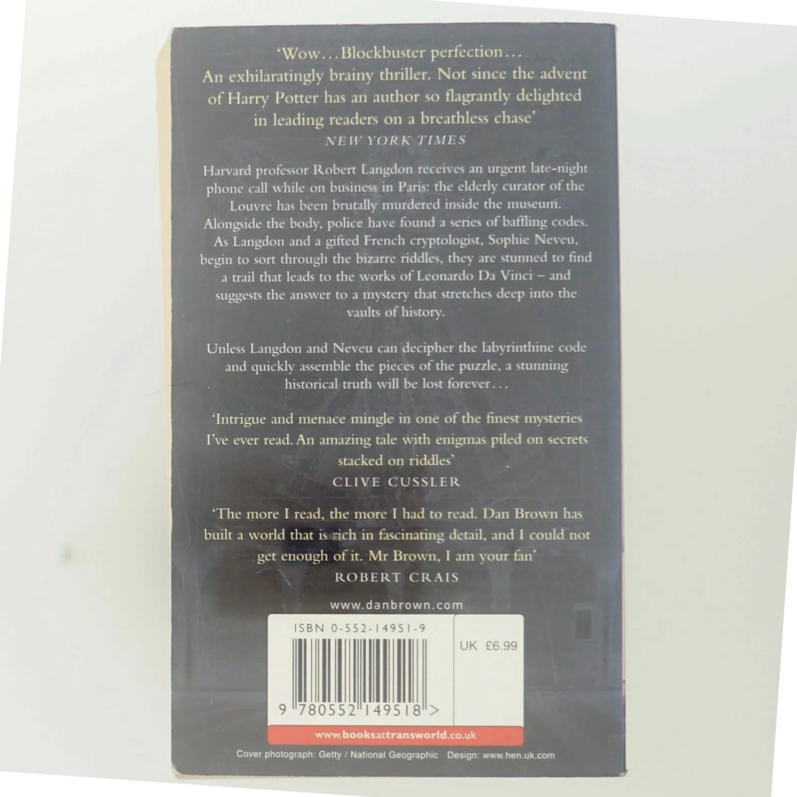 The Da Vinci Code by Dan Brown af Dan Brown (Bog)