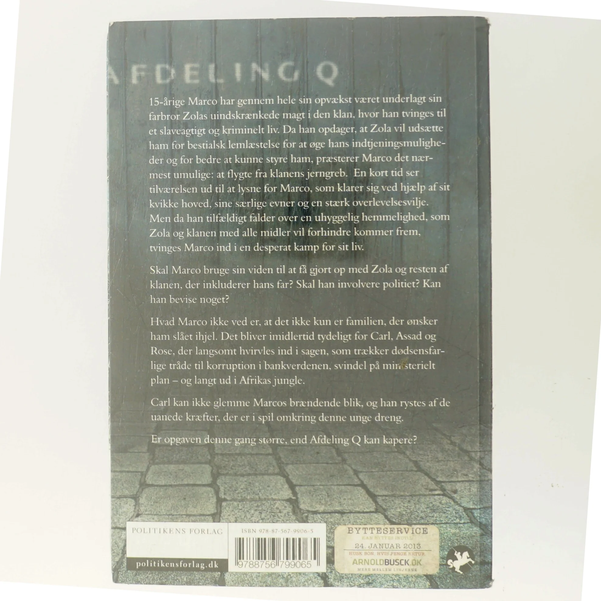 Marco Effekten (in Danish) af Jussi Adler-Olsen (Bog)