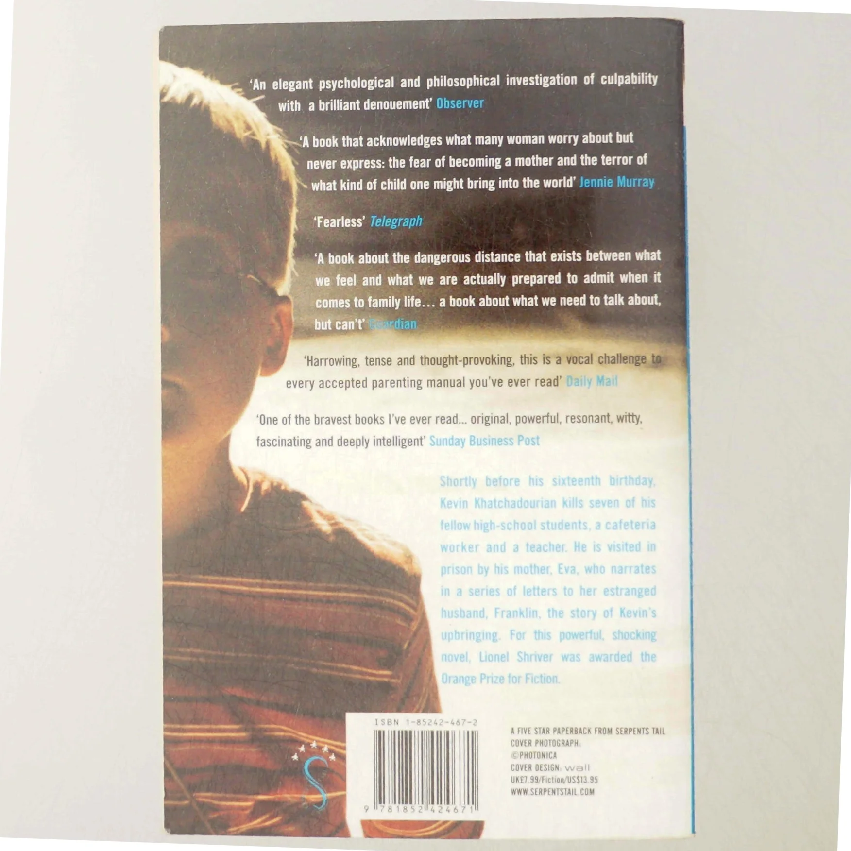 We need to talk about Kevin af Lionel Shriver (Bog)