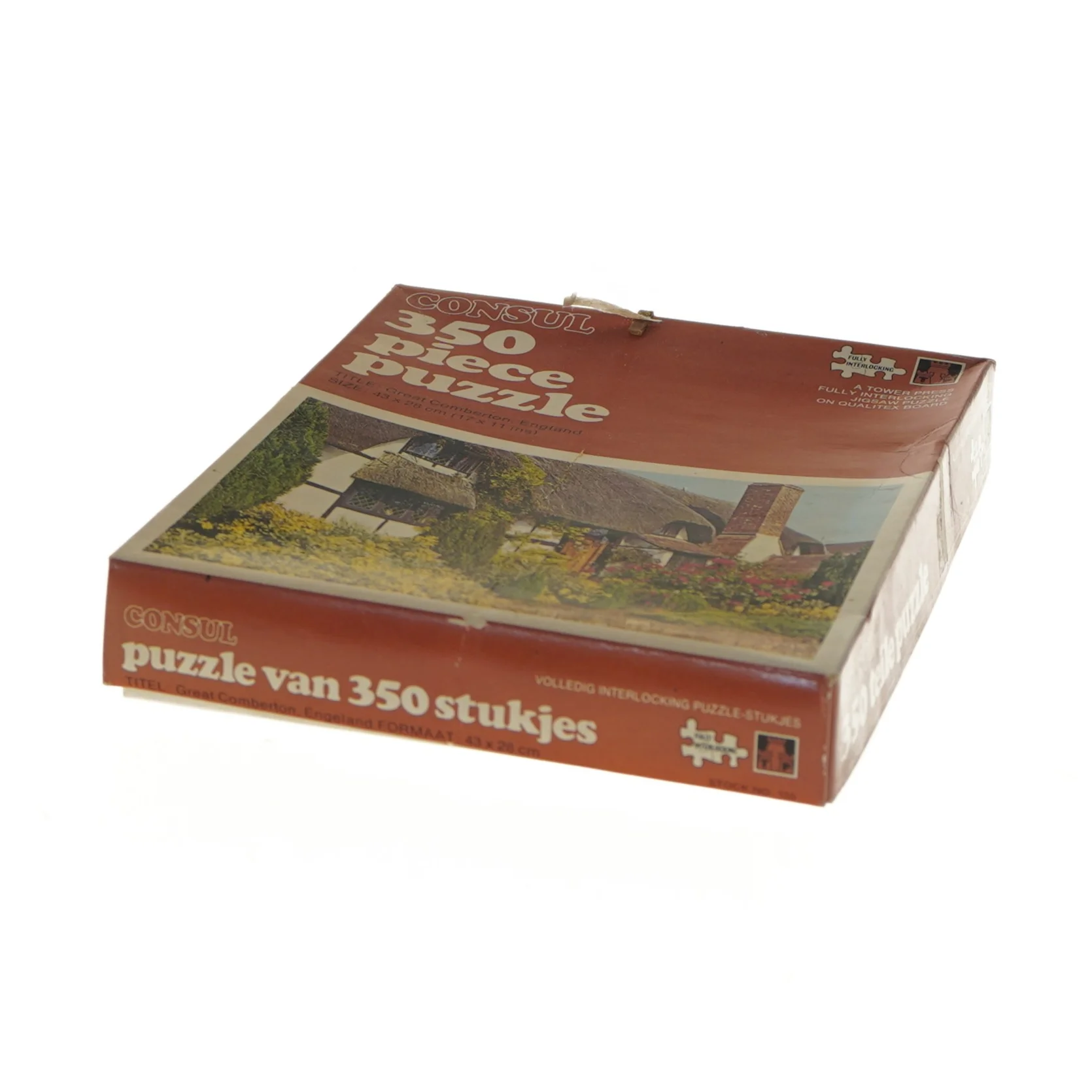 350 brikkers puslespil fra Consul (str. 22x17 cm)