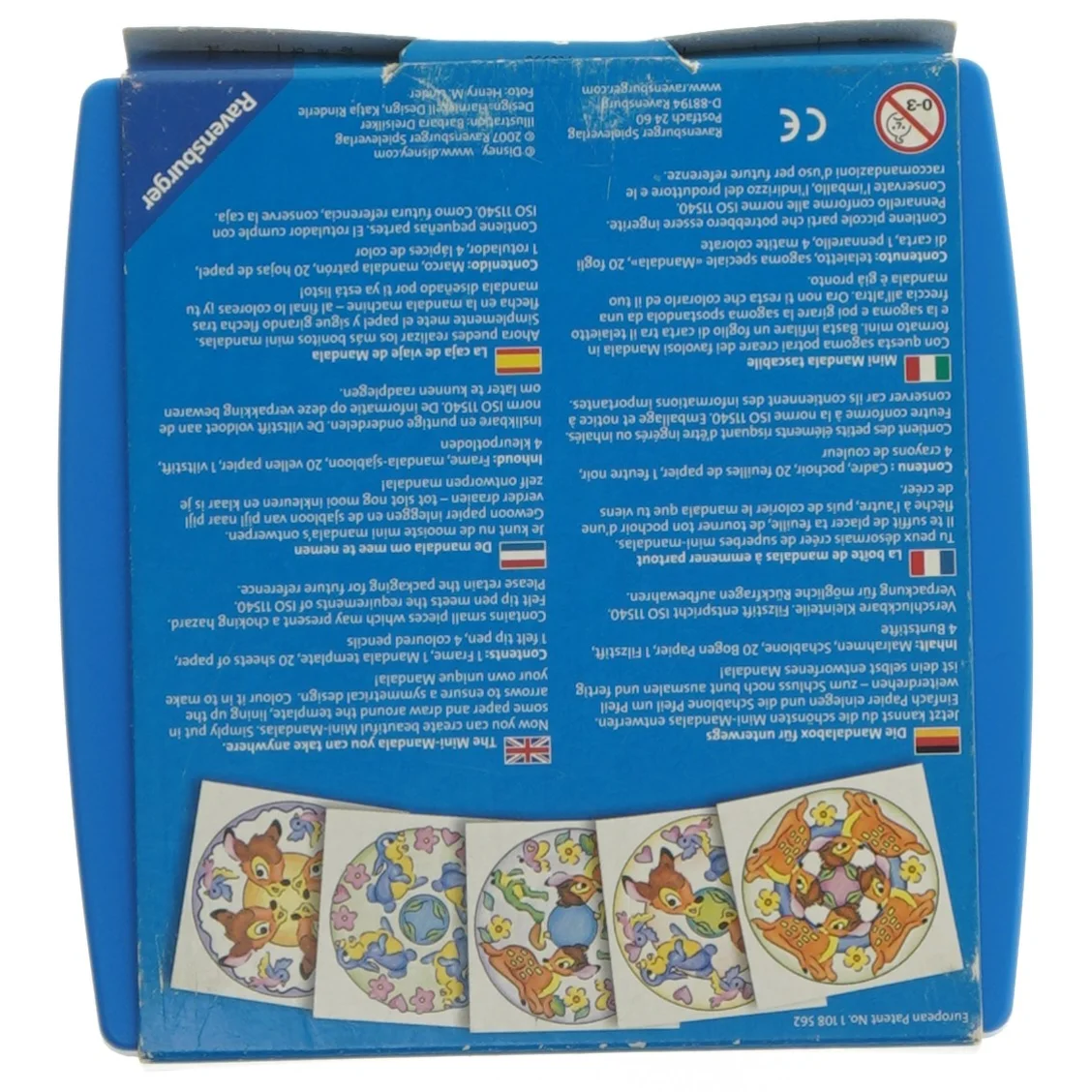 Mini Mandala-Designer fra Disney (str. 14 x 14 cm)