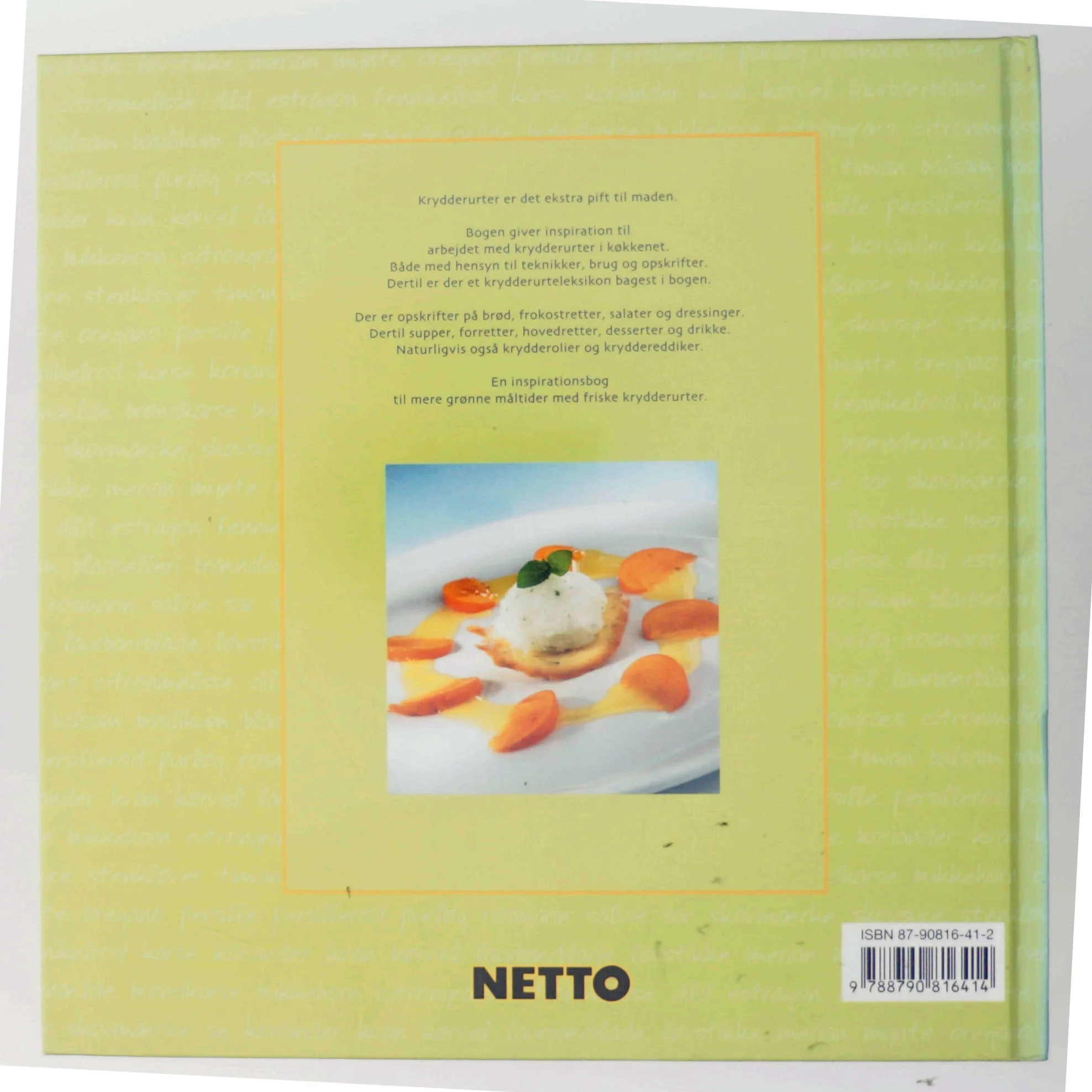 Med friske Krydderurter (Bog)