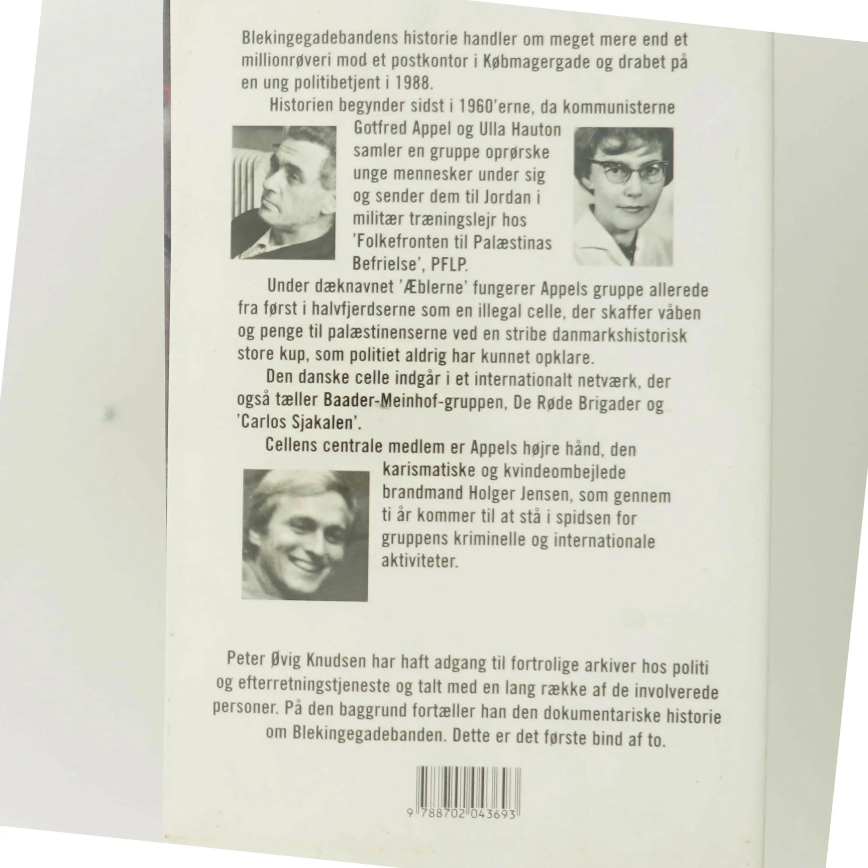 Blekinge Gade Banden af Peter Ovig Knudsen (Bog)