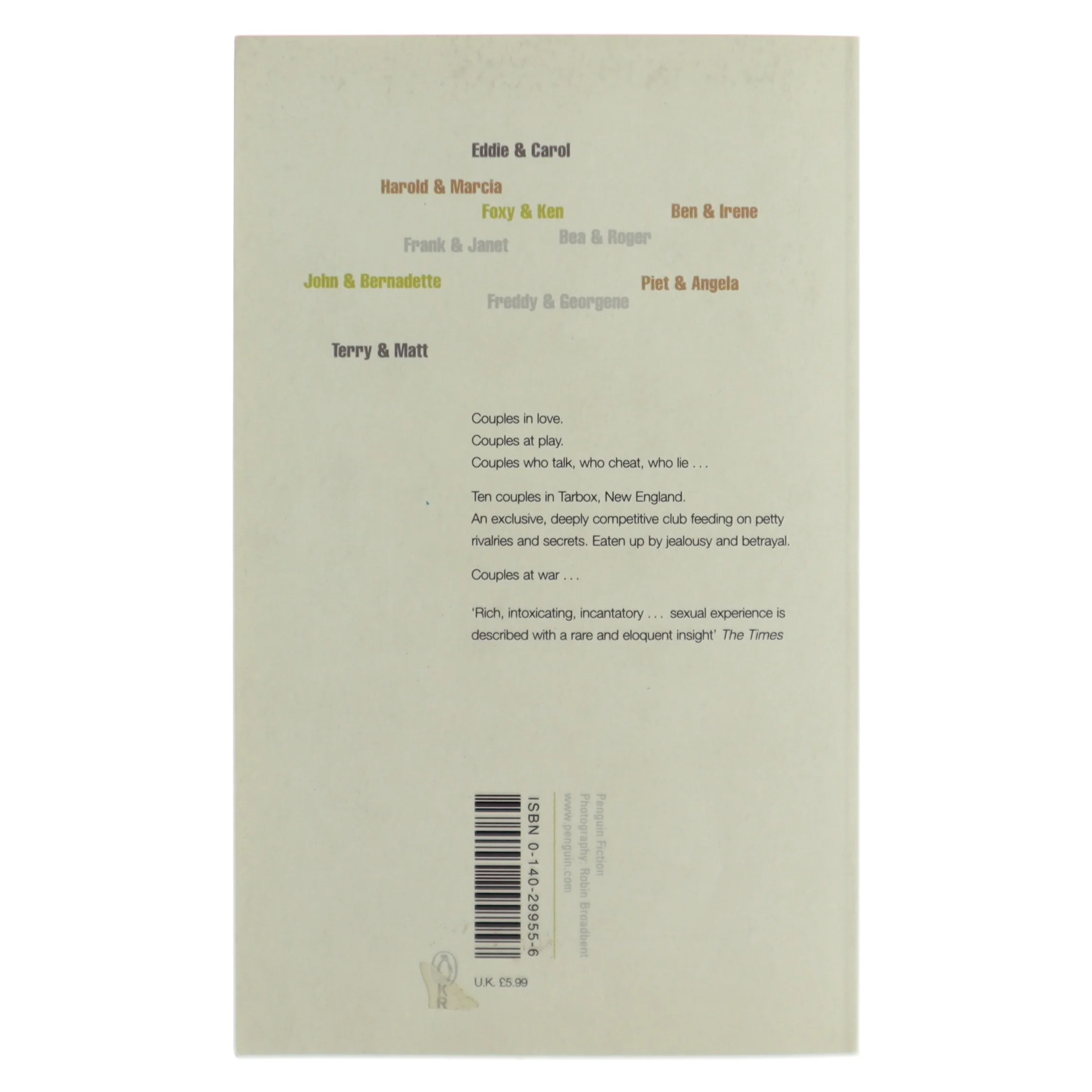 Couples af John Updike (Bog)