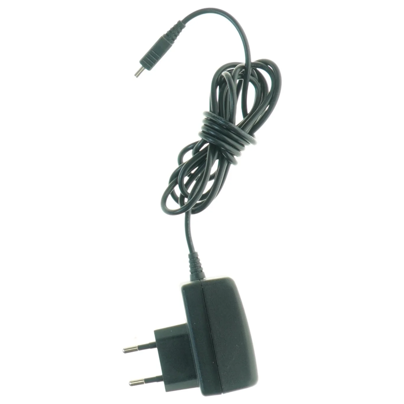 Sort oplader med USB-mini stik (str. 187 cm)