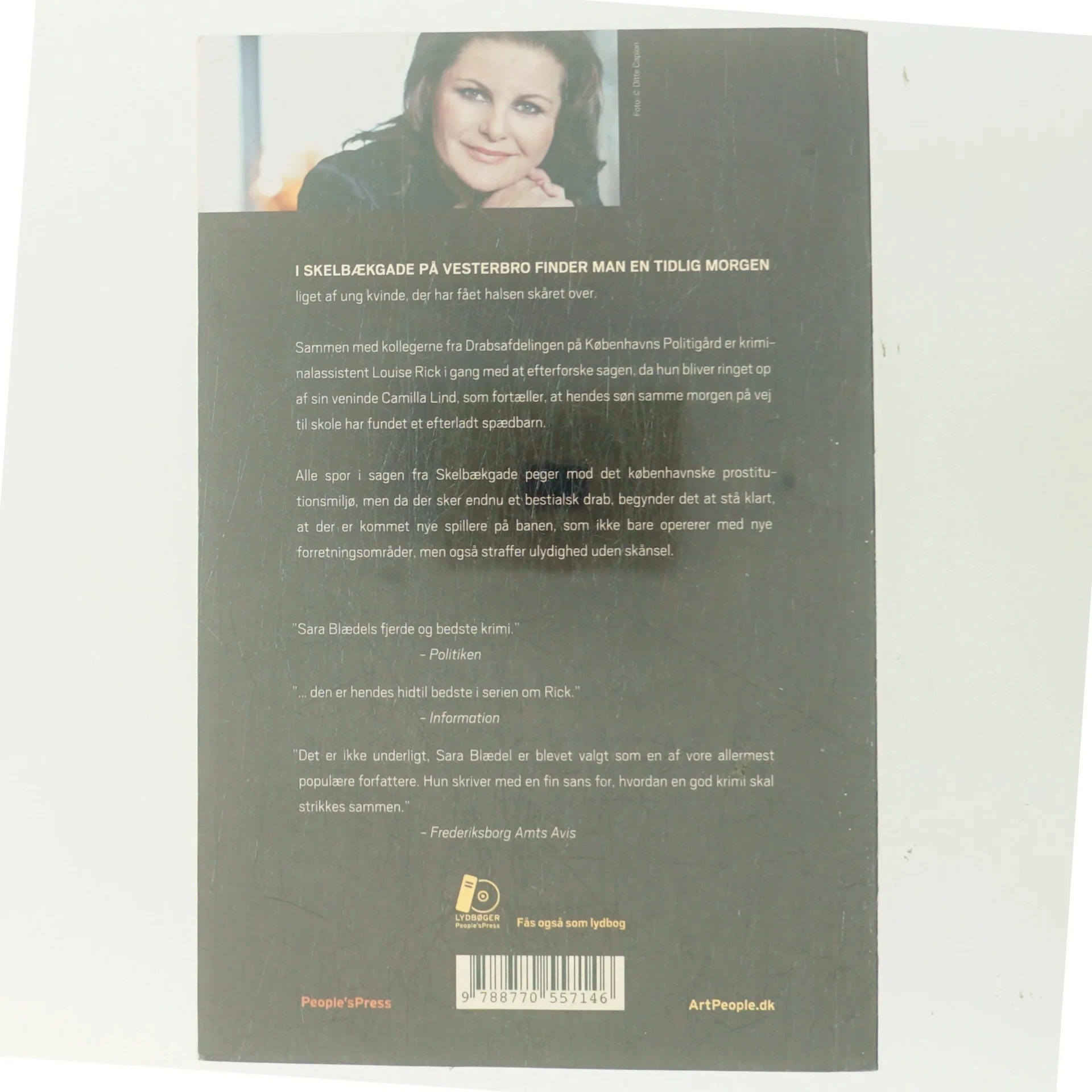 Aldrig mere fri af Sara Blædel (Bog)