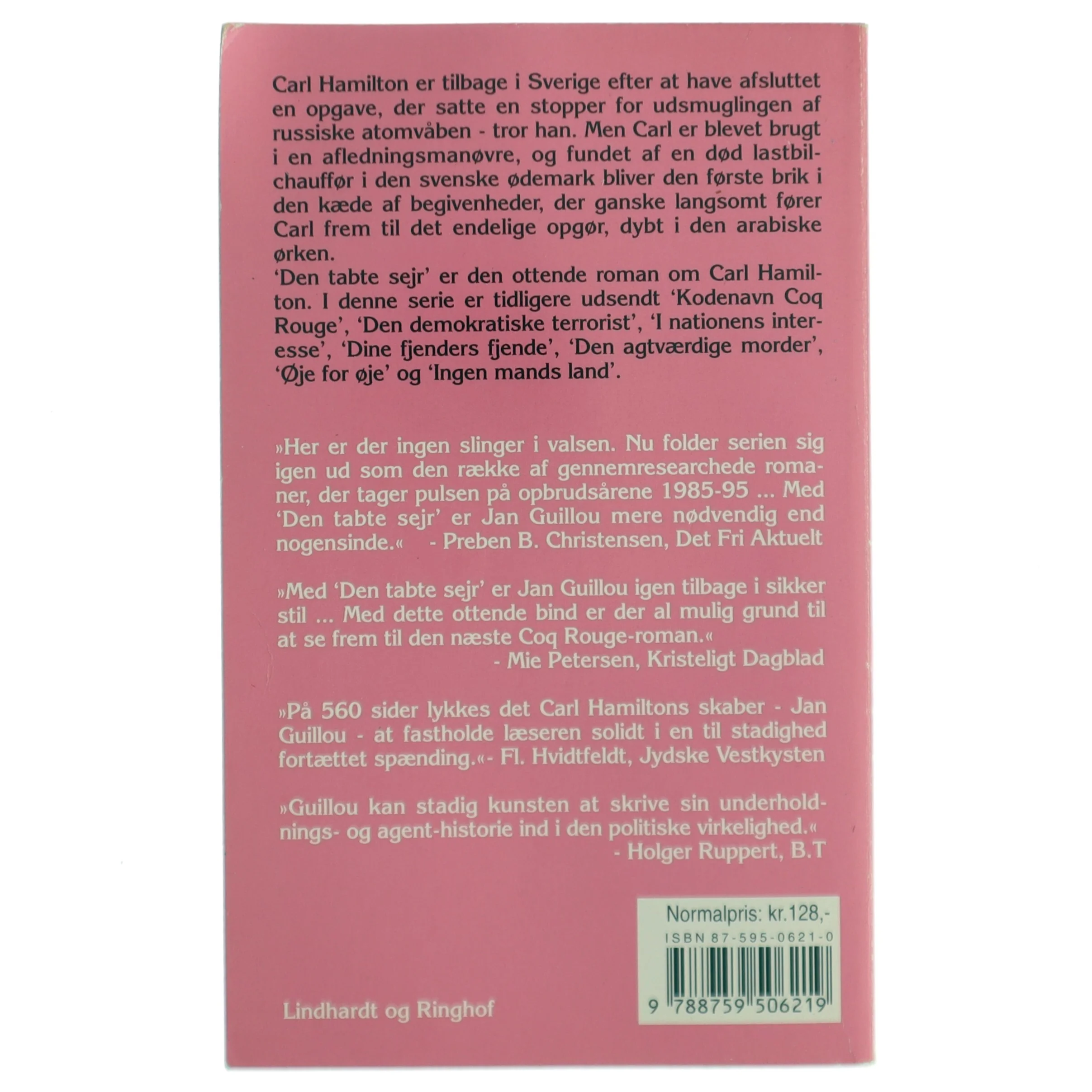 Den tabte sejr af Jan Guillou (Bog)