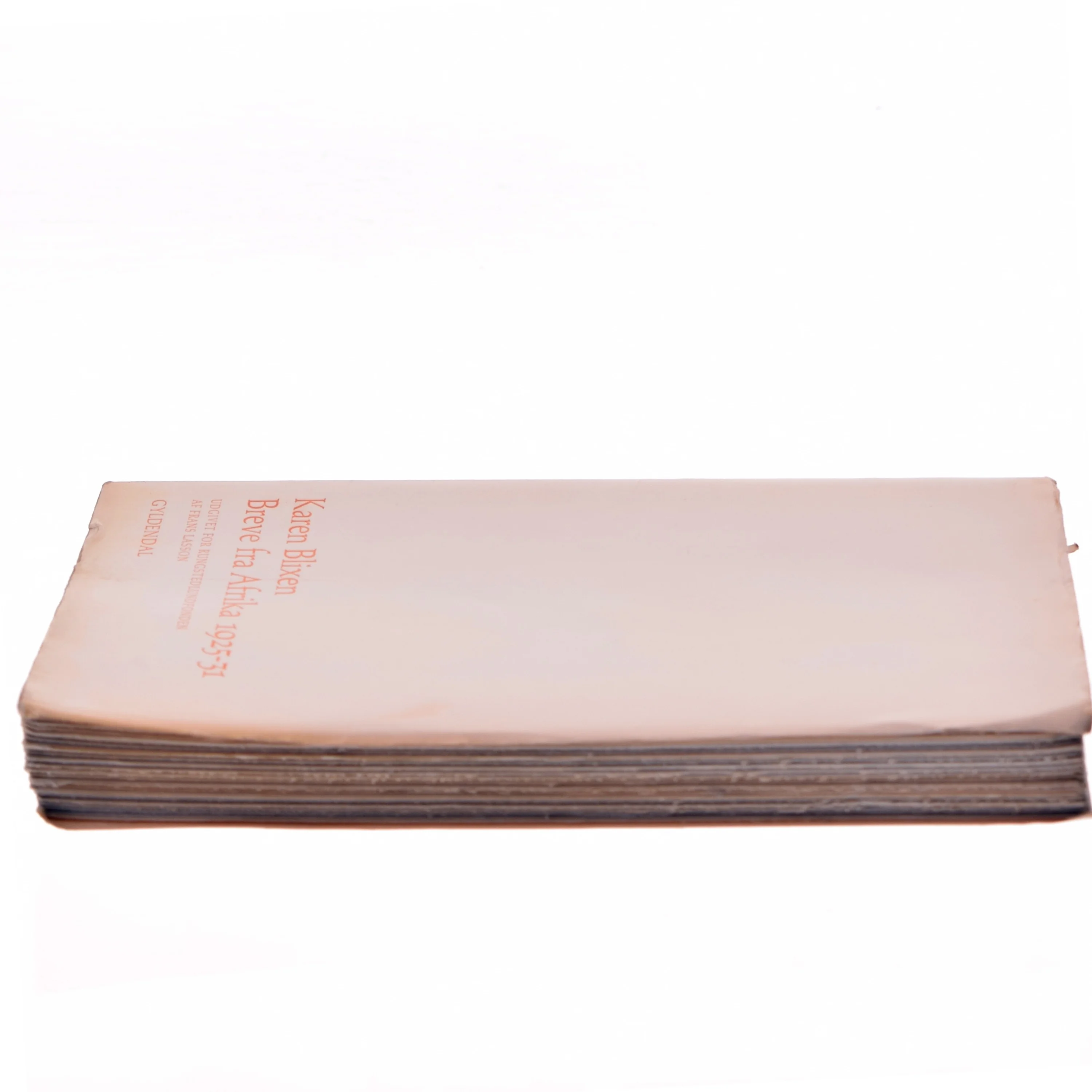 Breve fra Afrika 1925-31 af Karen Blixen (Bog)