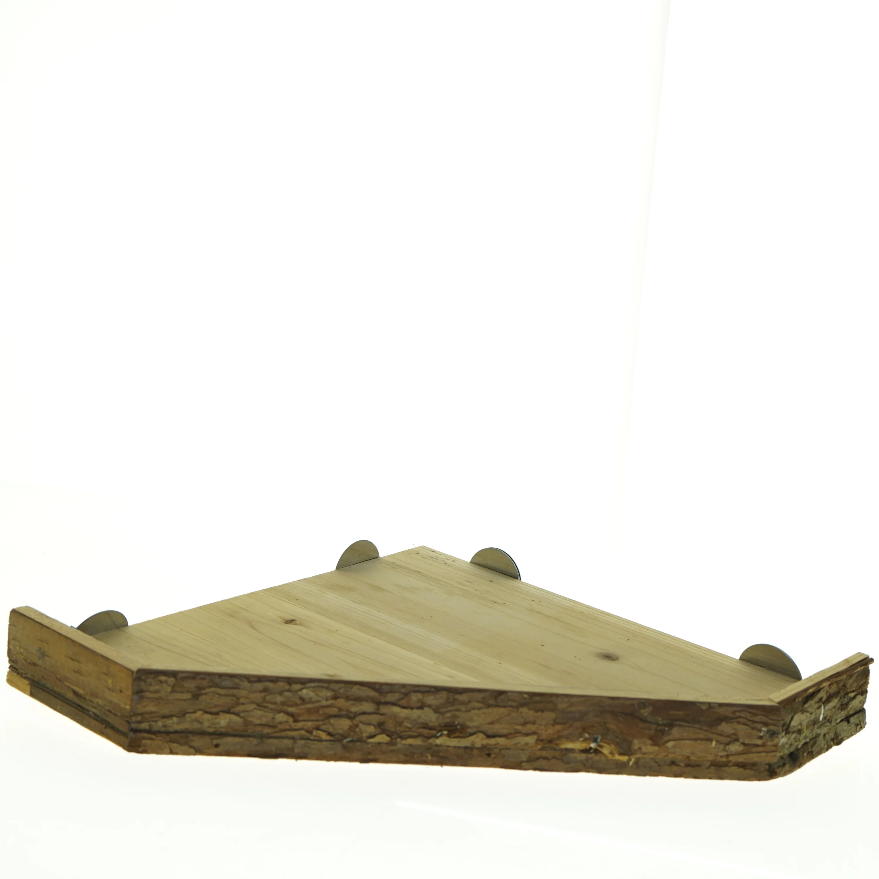 Hjørnehylde til gnaverbur (str. 30 x 31 cm)