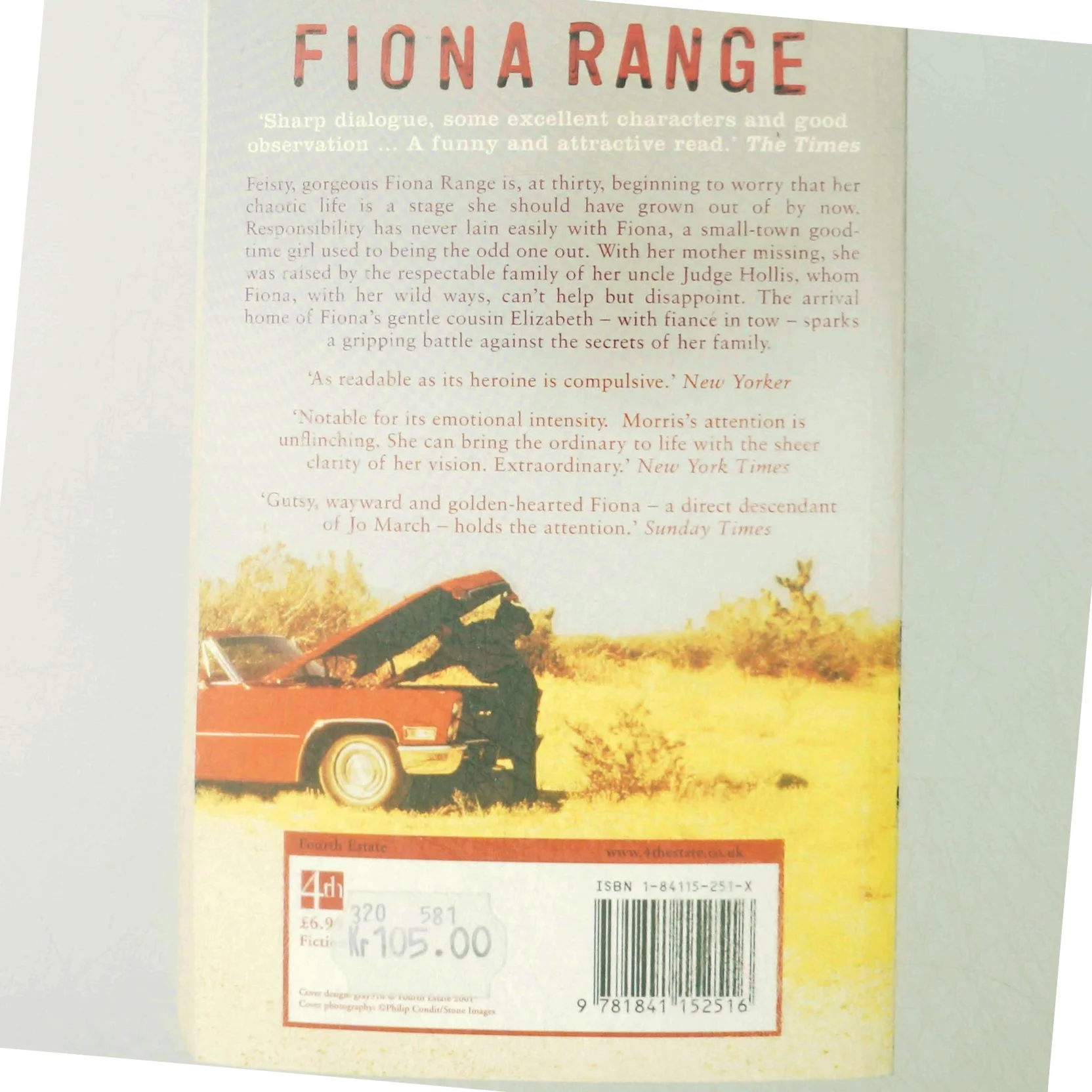 Fiona Range af Mary McGarry Morris (Bog)