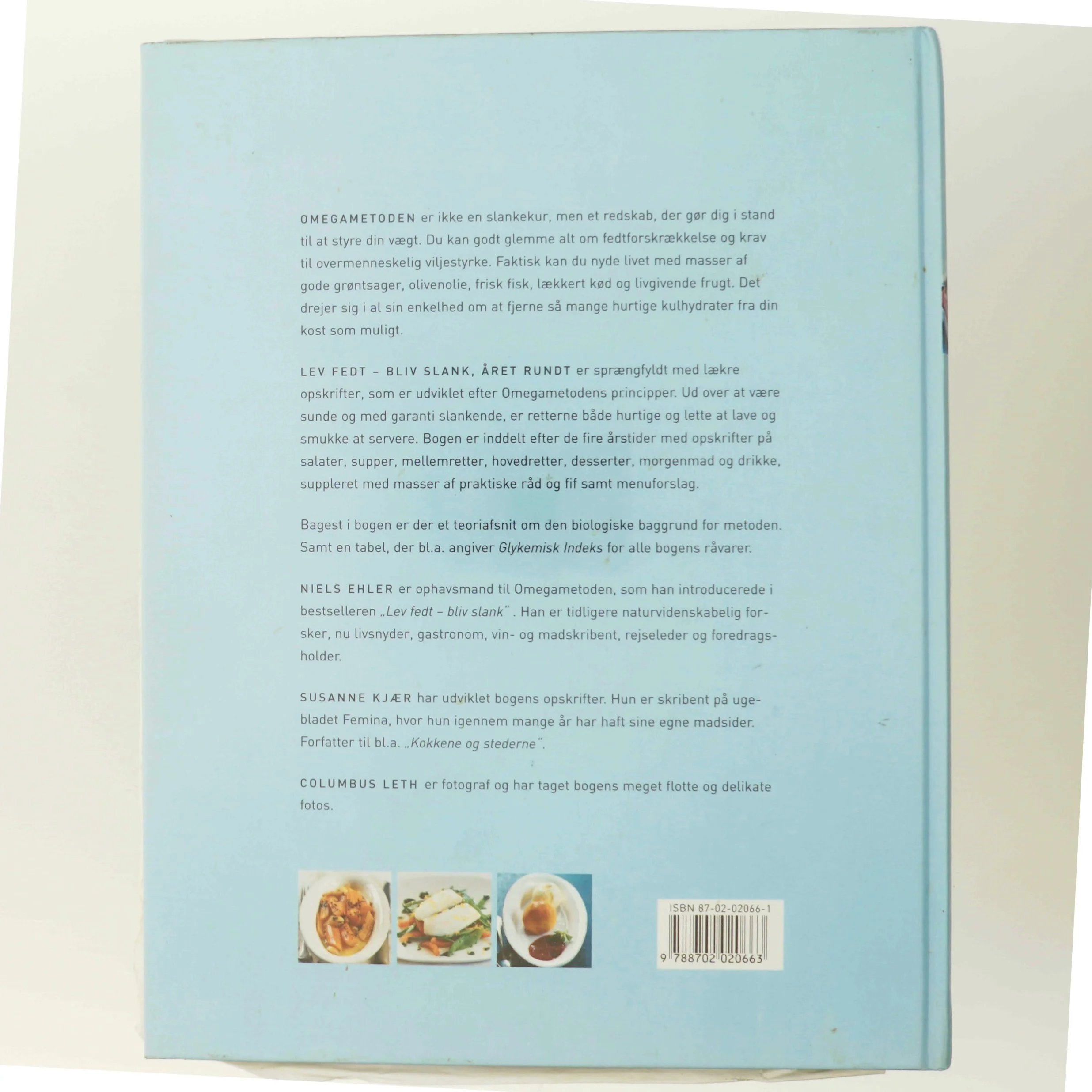 Lev fedt - bliv slank året rundt : Omega-metoden (Bog)