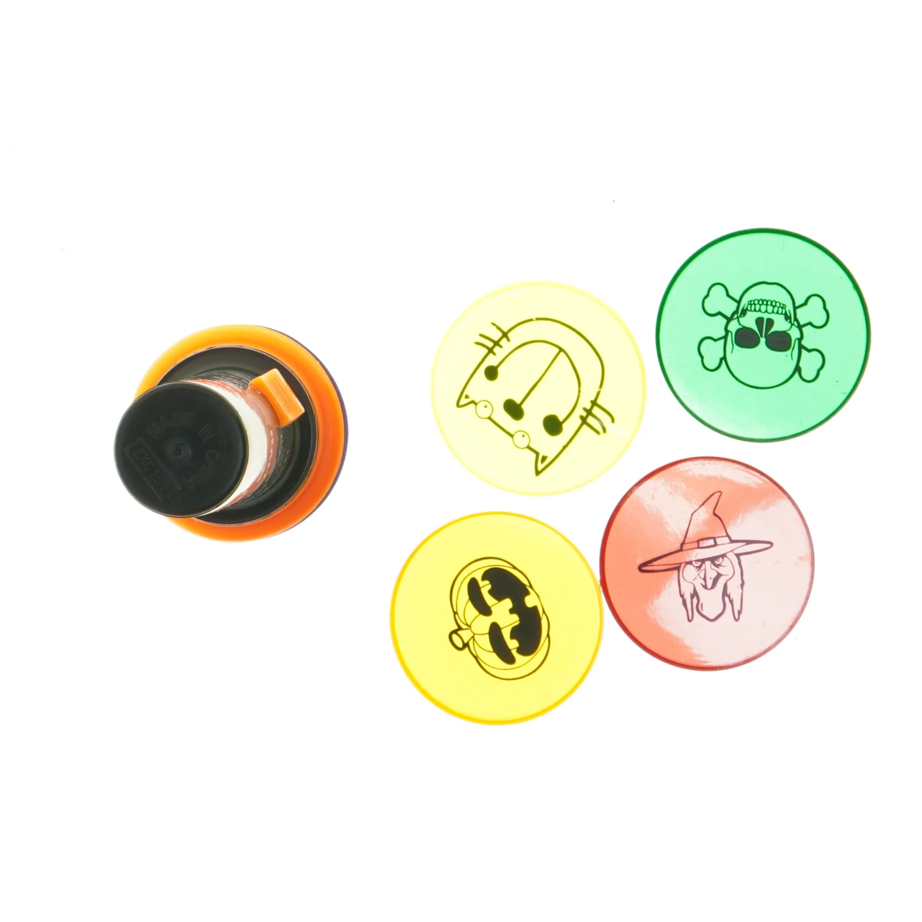 Halloween projektor lommelygte (str. 18 cm)