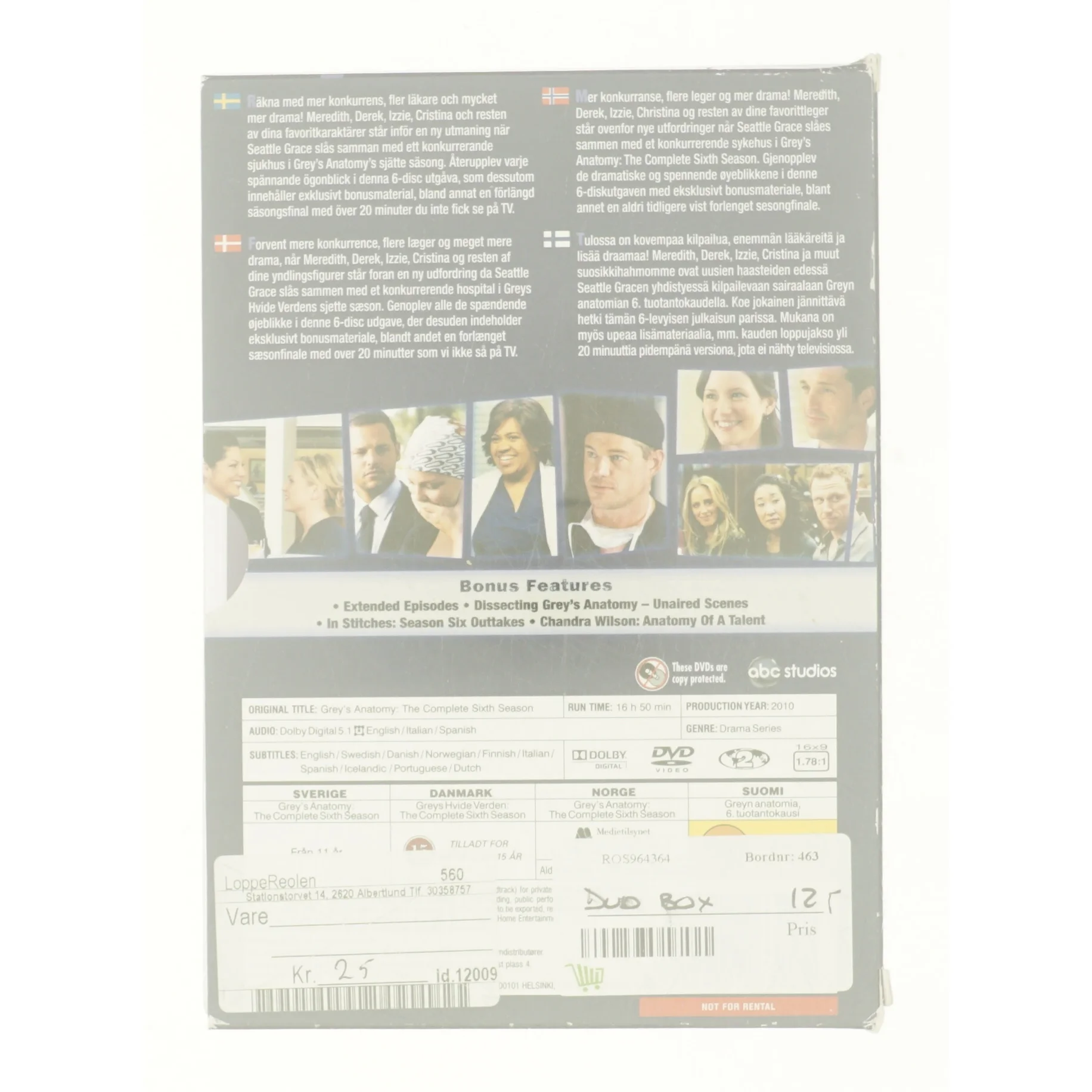 Grey´s Anatomy, 6th season