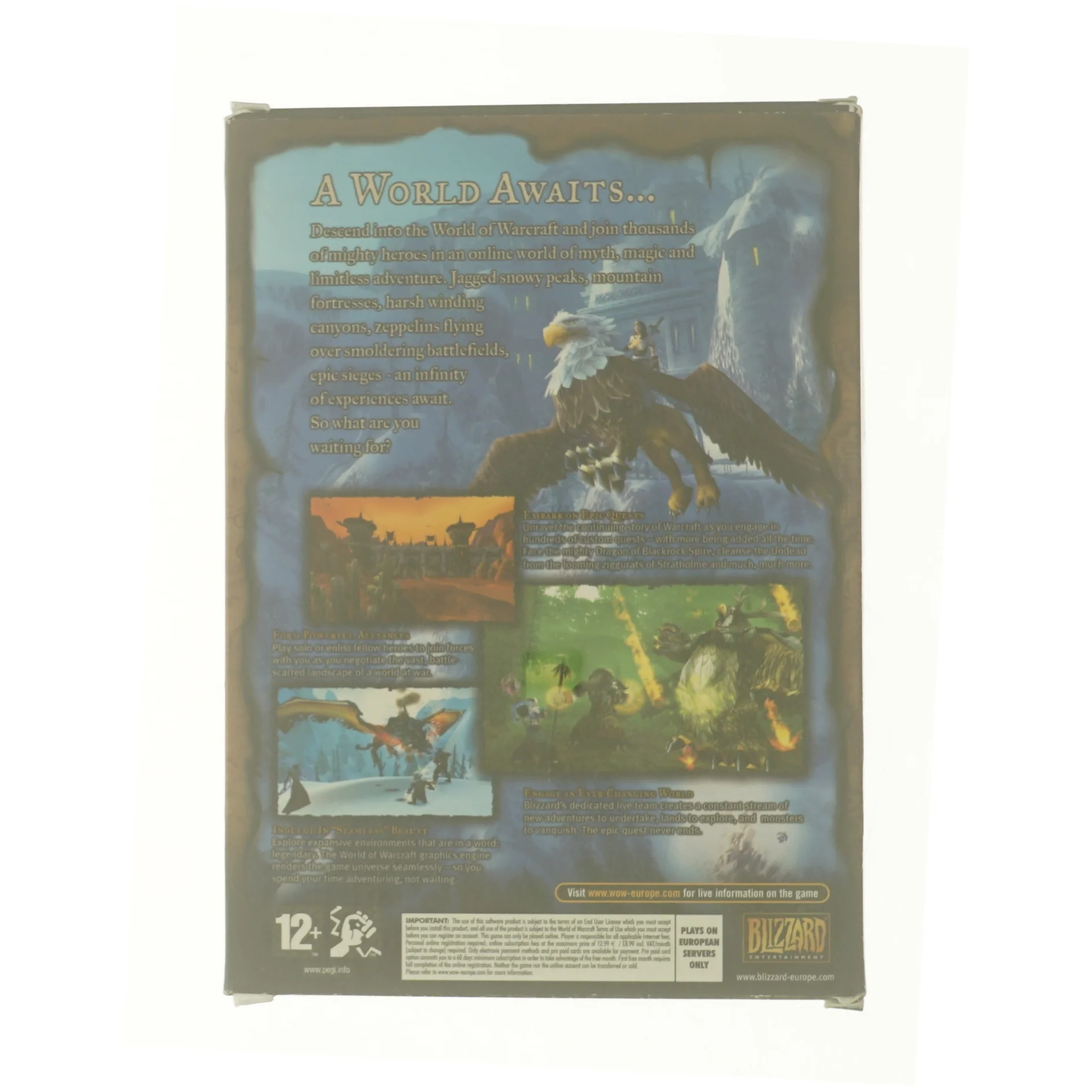 World of Warcraft fra DVD