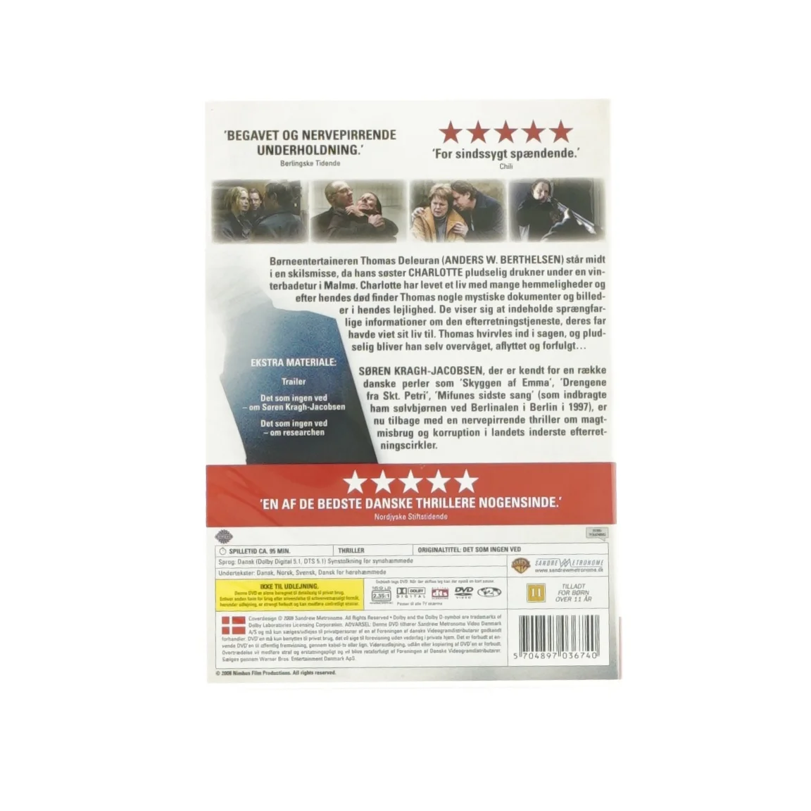 Det som ingen ved (DVD)