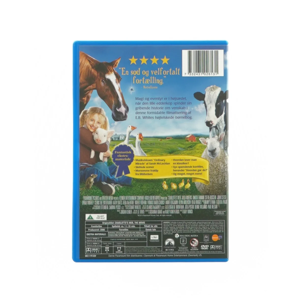 Charlottes tryllepind (DVD)