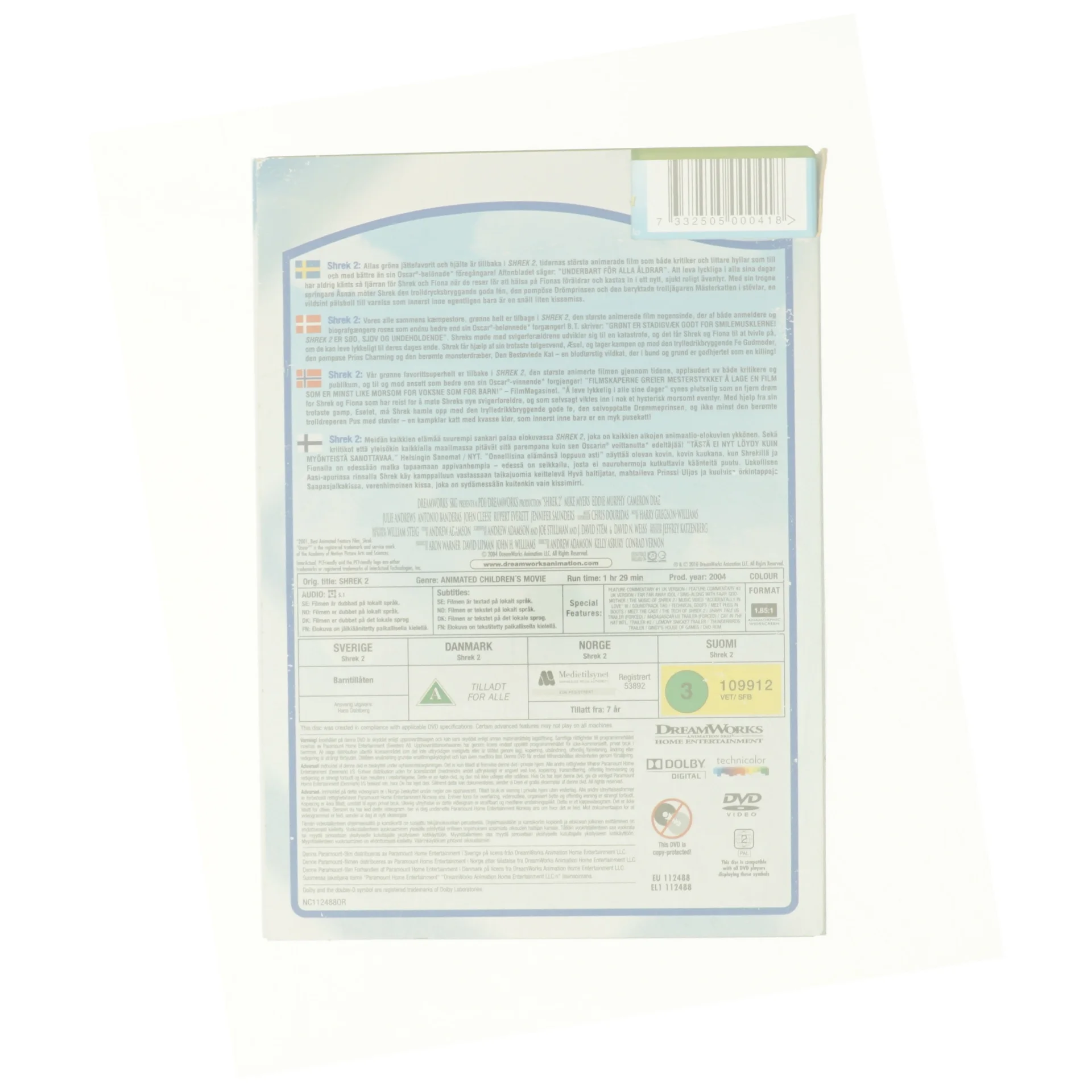 Shrek 2 (2004) [DVD]