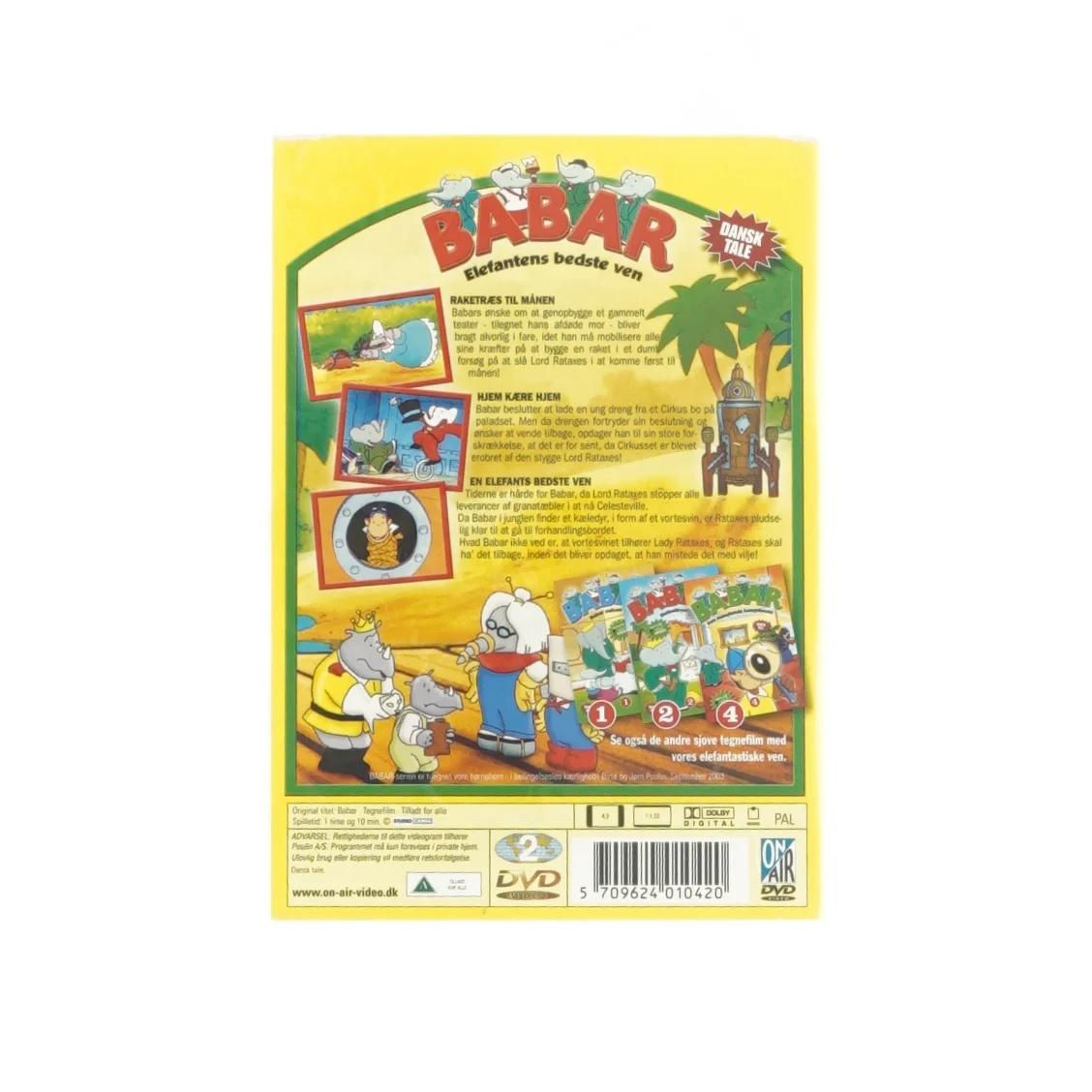 Barbar - elefantens bedste ven (DVD)