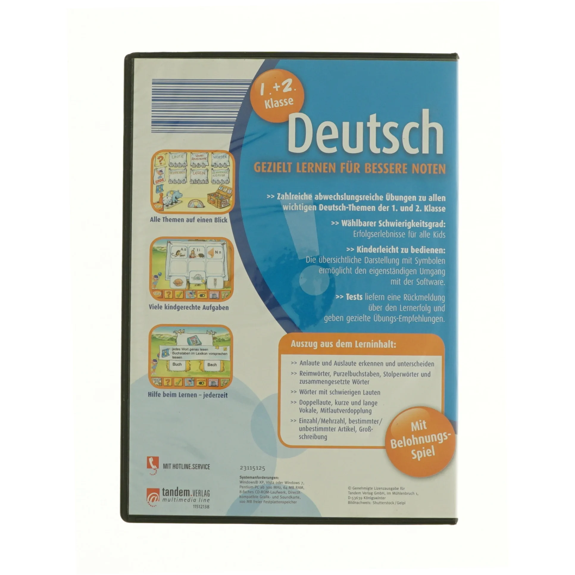 Deutsch fra dvd