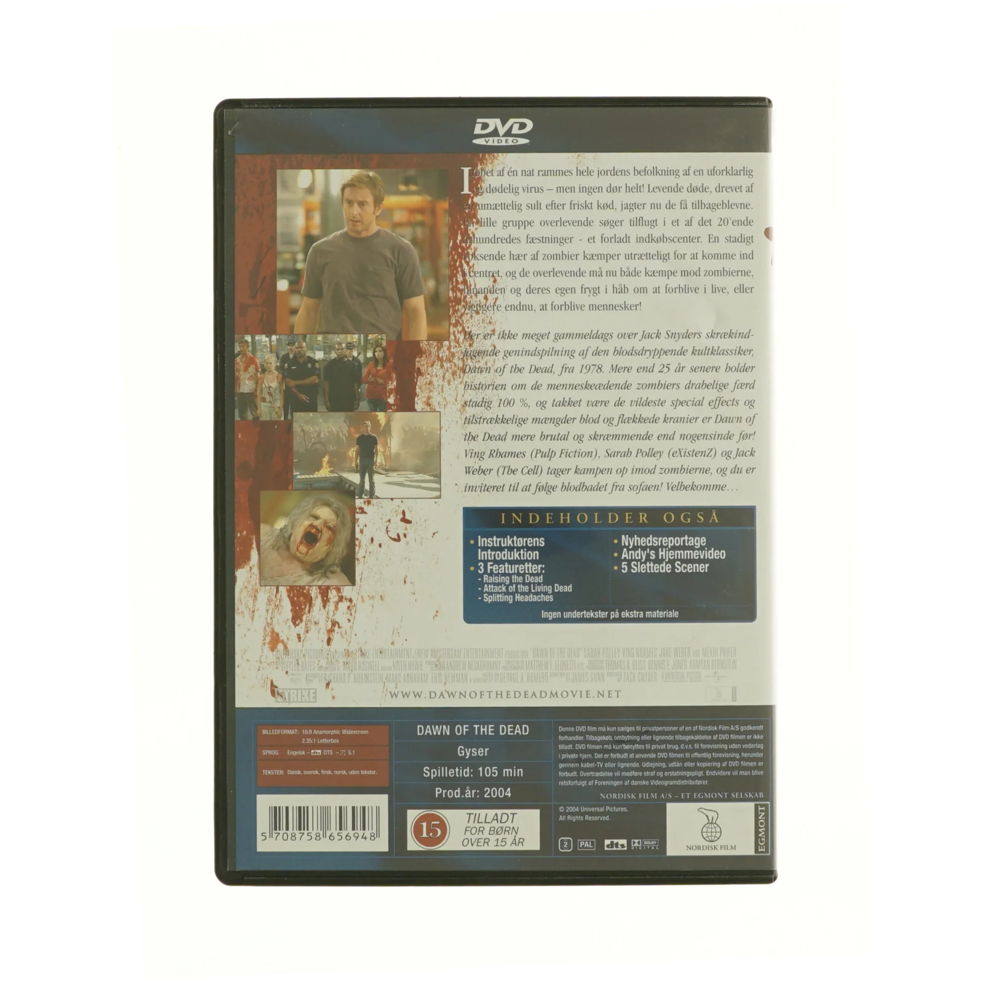 Dawn of the Dead - Directors Cut fra DVD