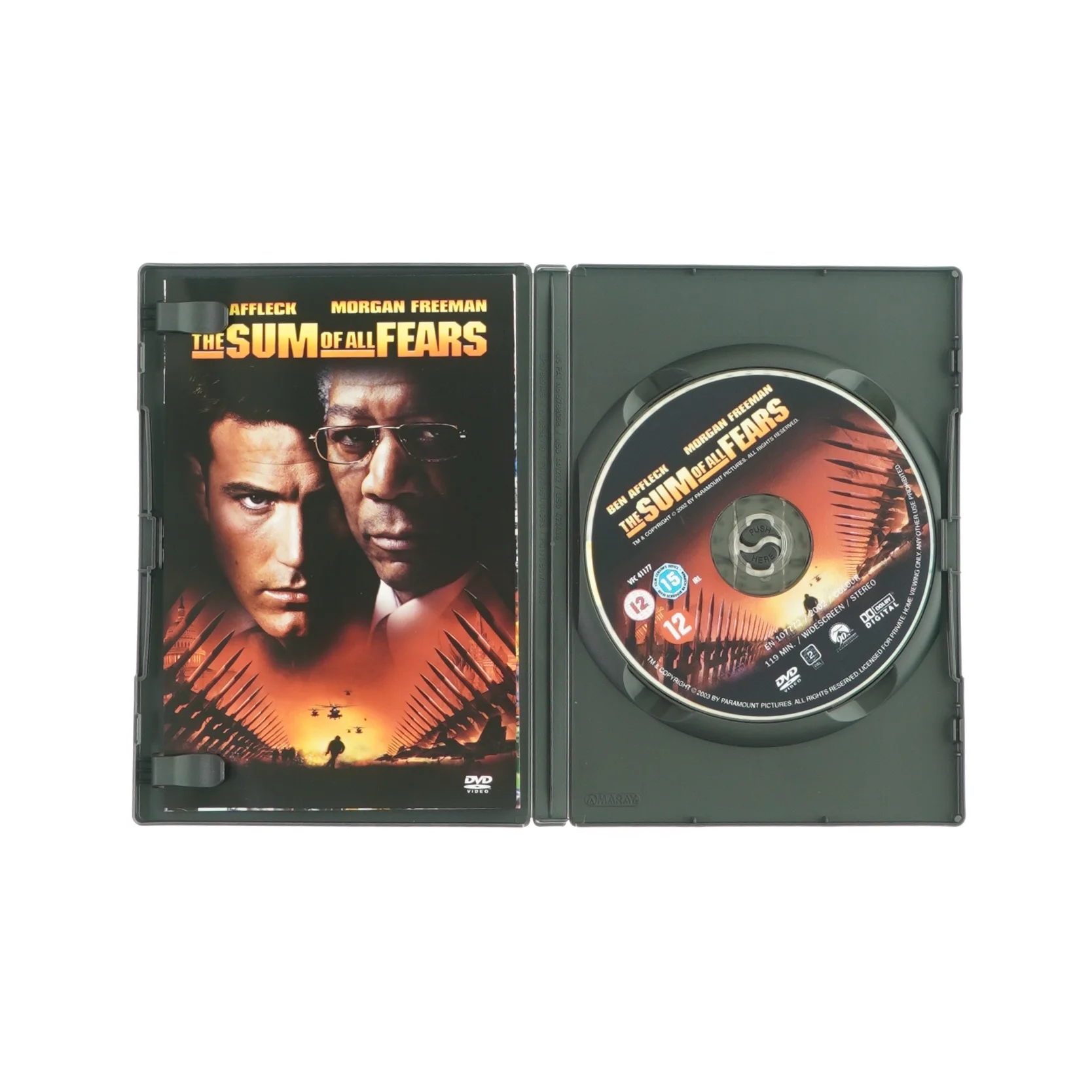 The sum of all fears (DVD)