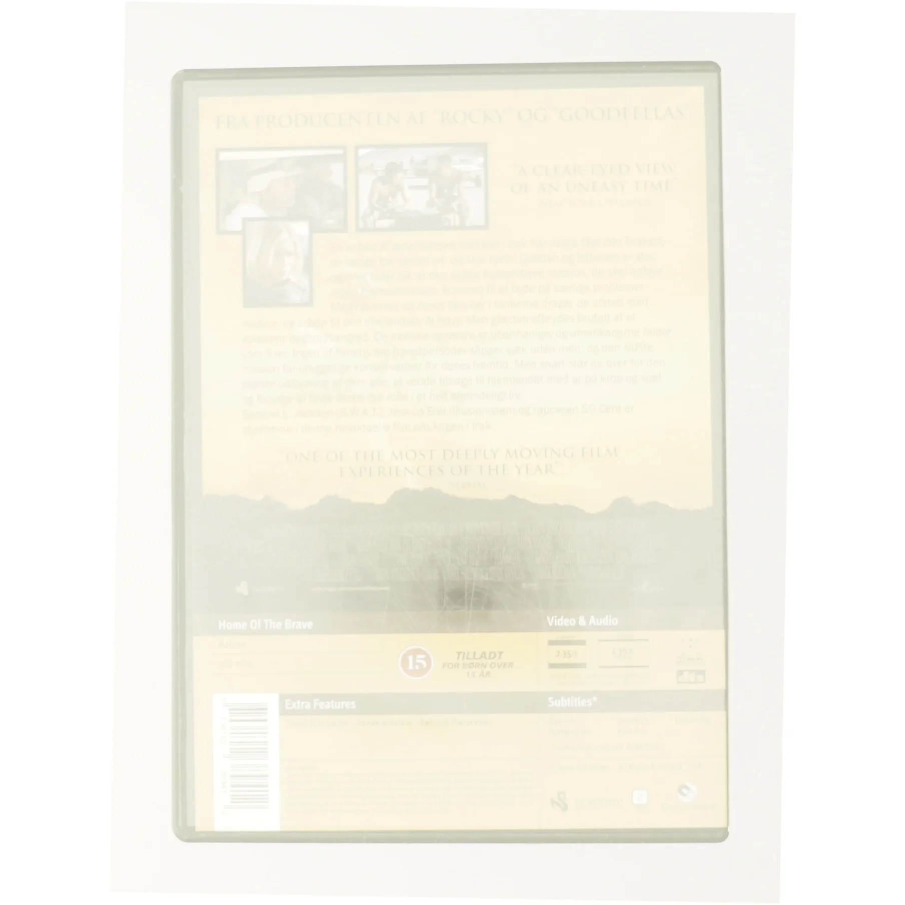 Home of the Brave fra DVD