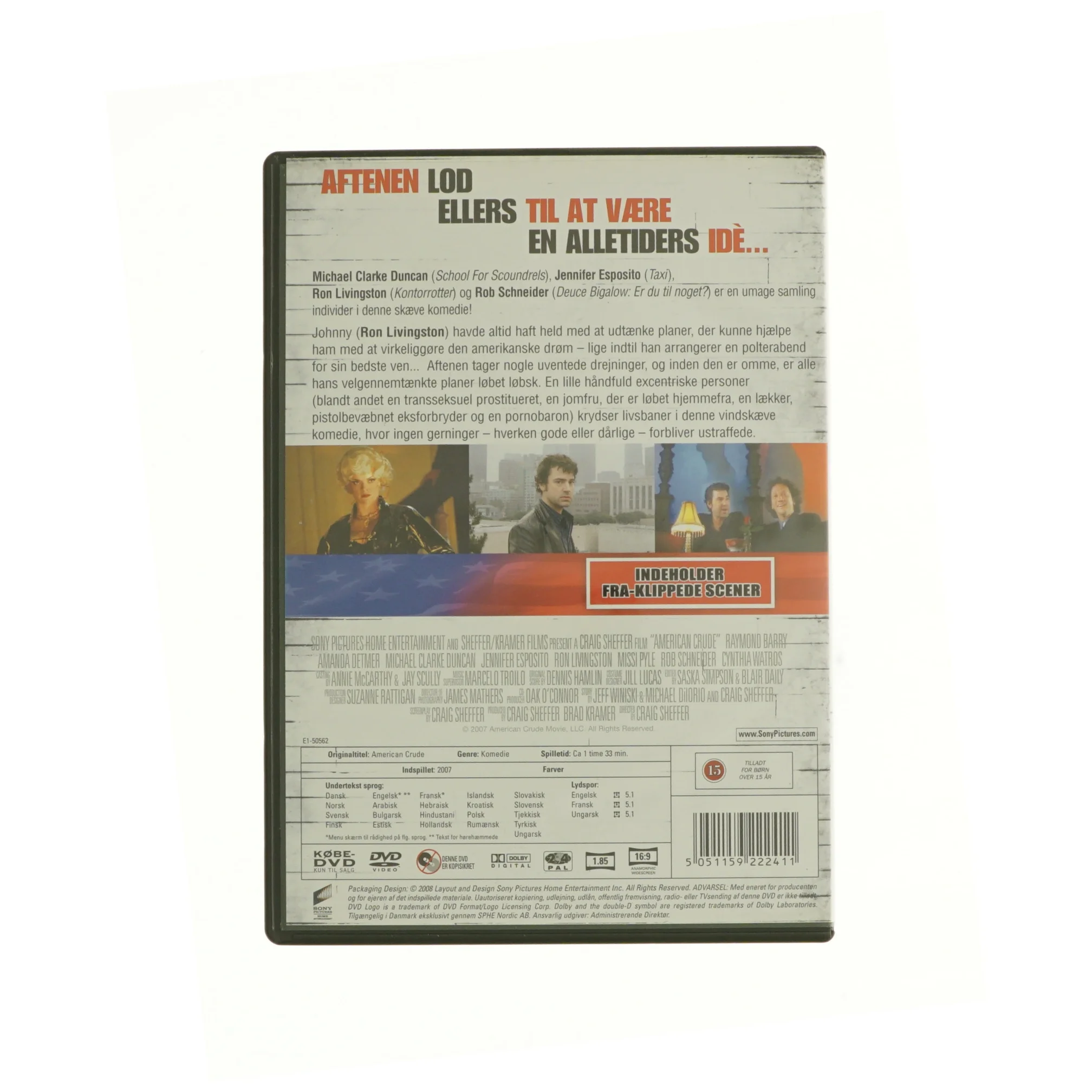 Kas - American Crude DVD S-t fra DVD