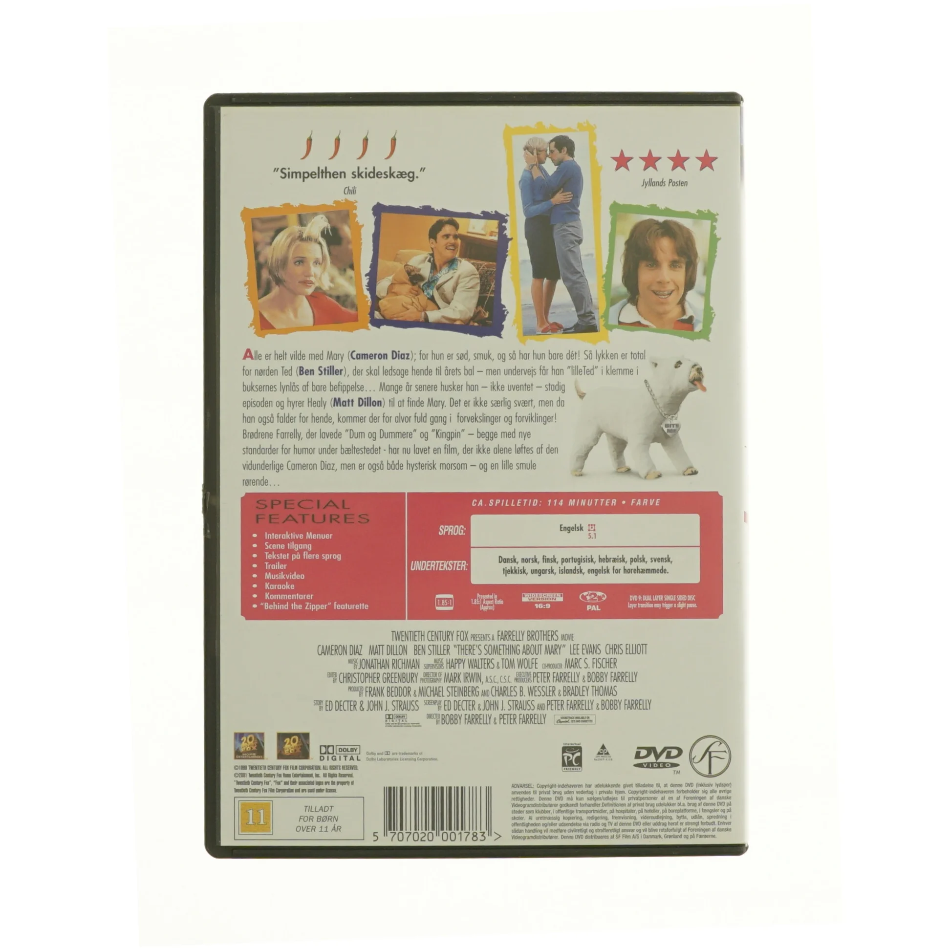 There's Something About Mary fra DVD