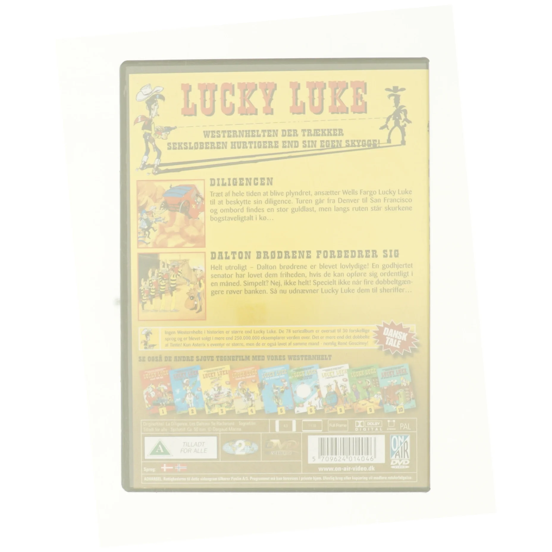 Lucky Luke, Diligensen+dalton Brødrerne Fo