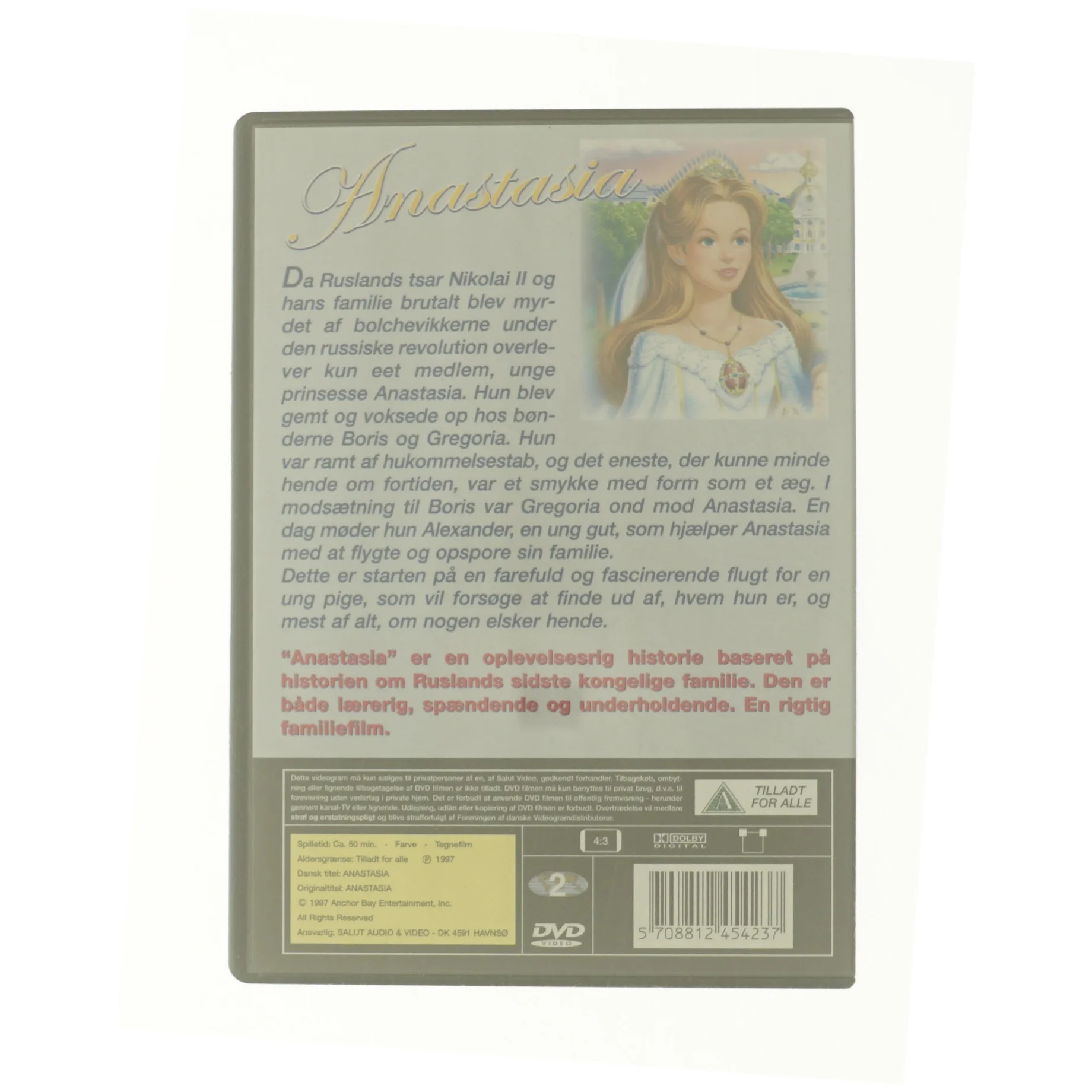 Anastasia fra DVD