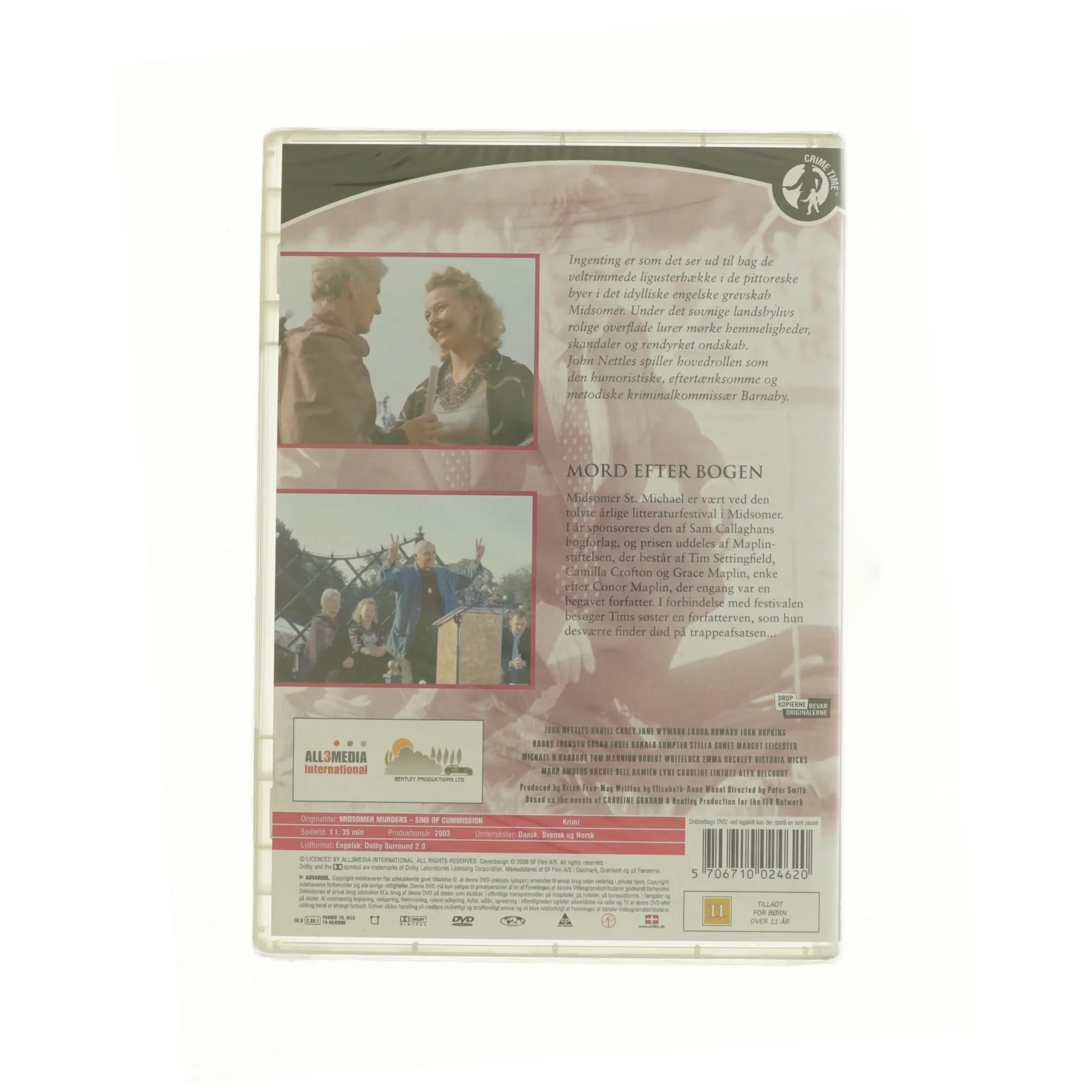 Kriminalkommissær barnaby fra DVD