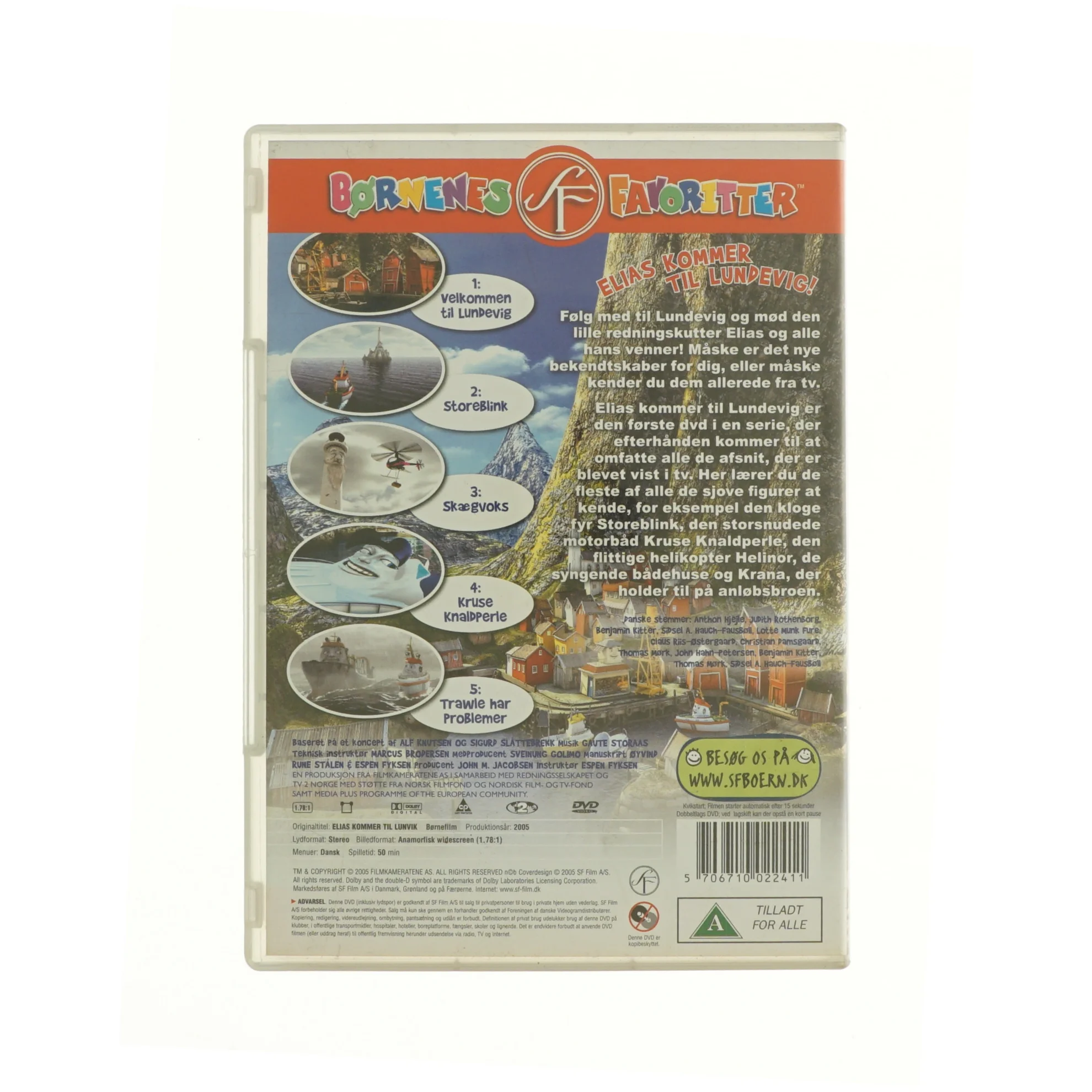 Elias Vol. 1 - E. Kommer til Lunvik fra DVD