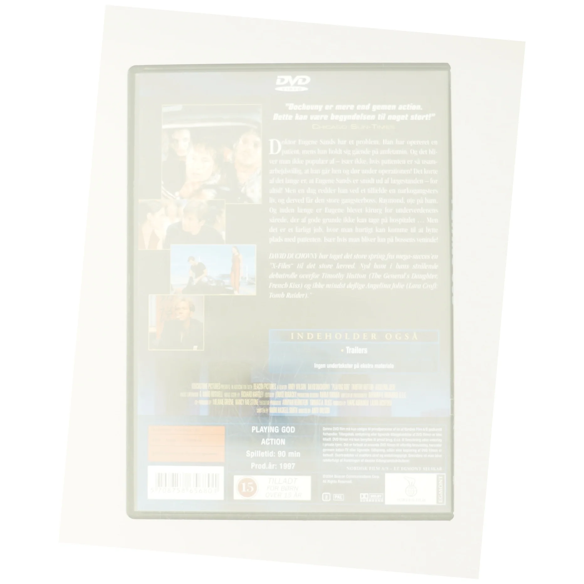 Playing God fra DVD