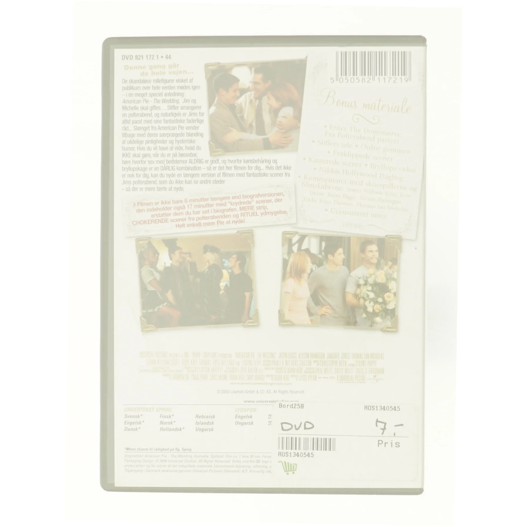 American Pie, the wedding