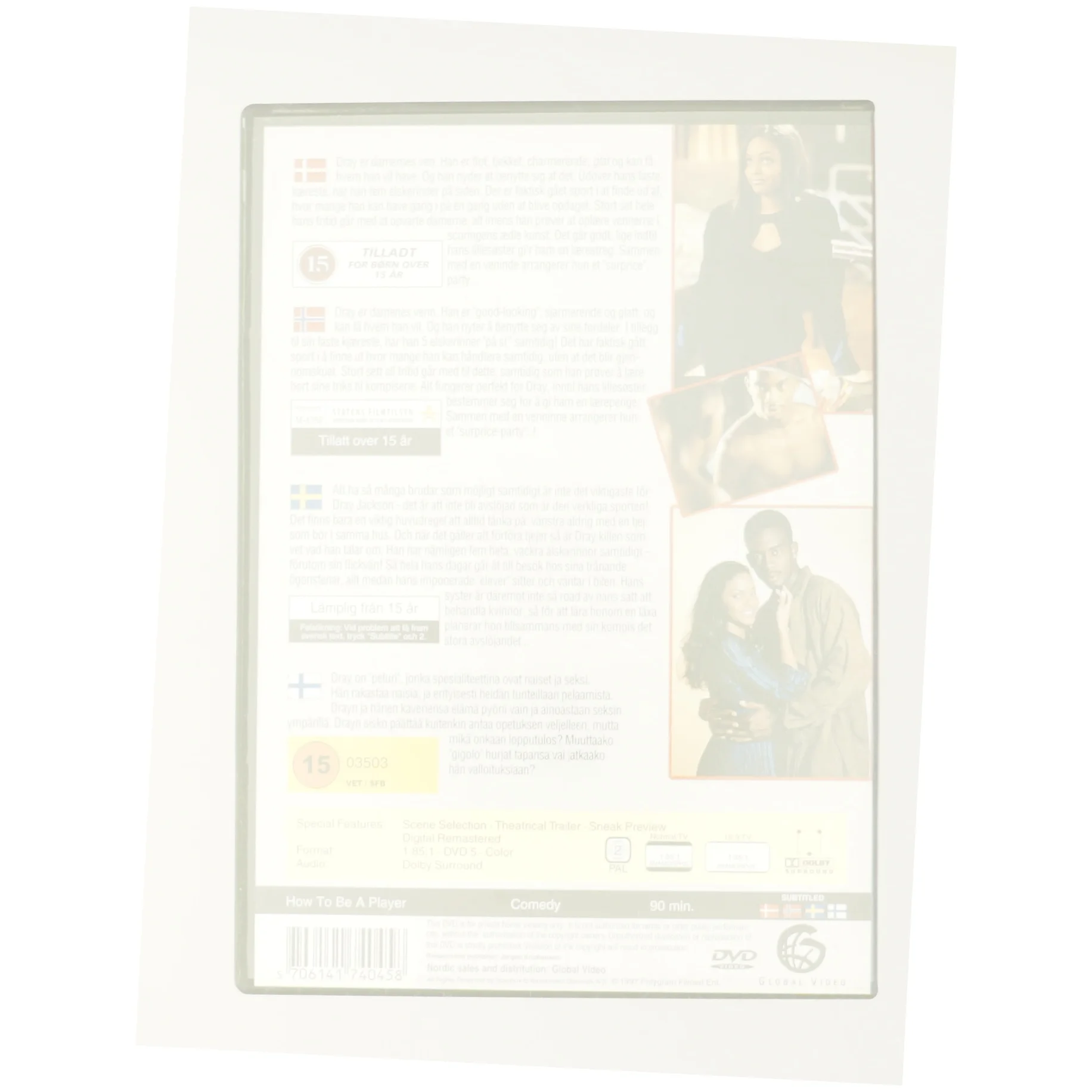 How to be a player fra DVD