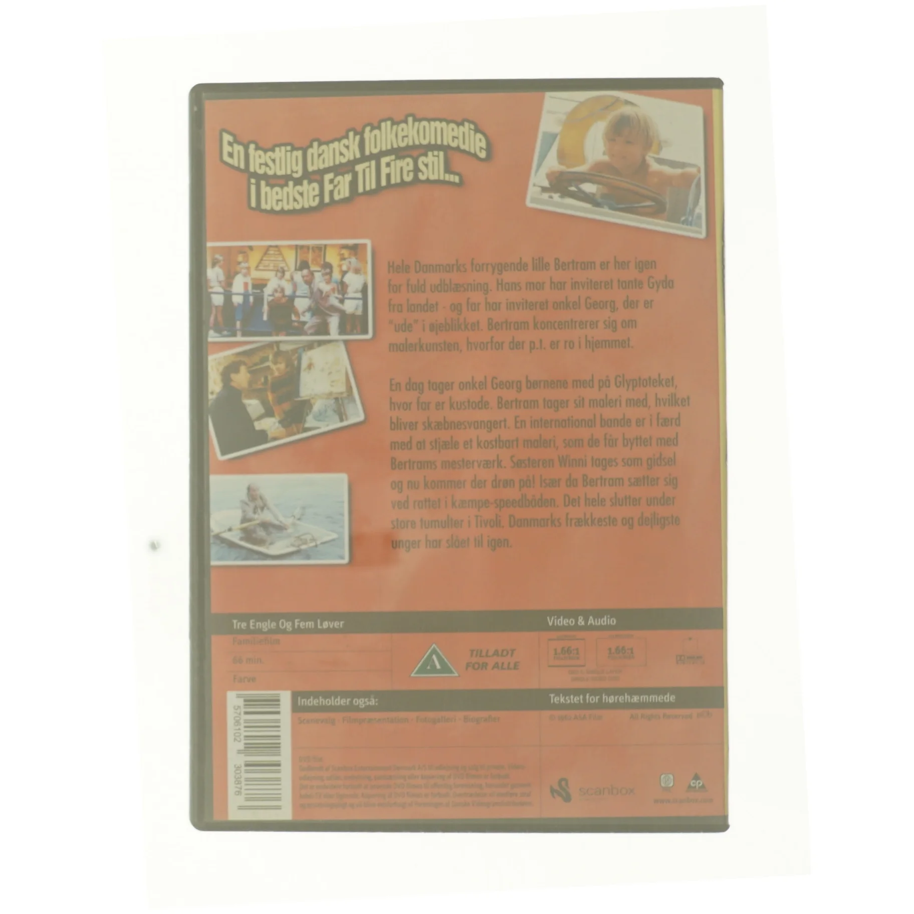 Tre Engle og Fem Løver fra DVD