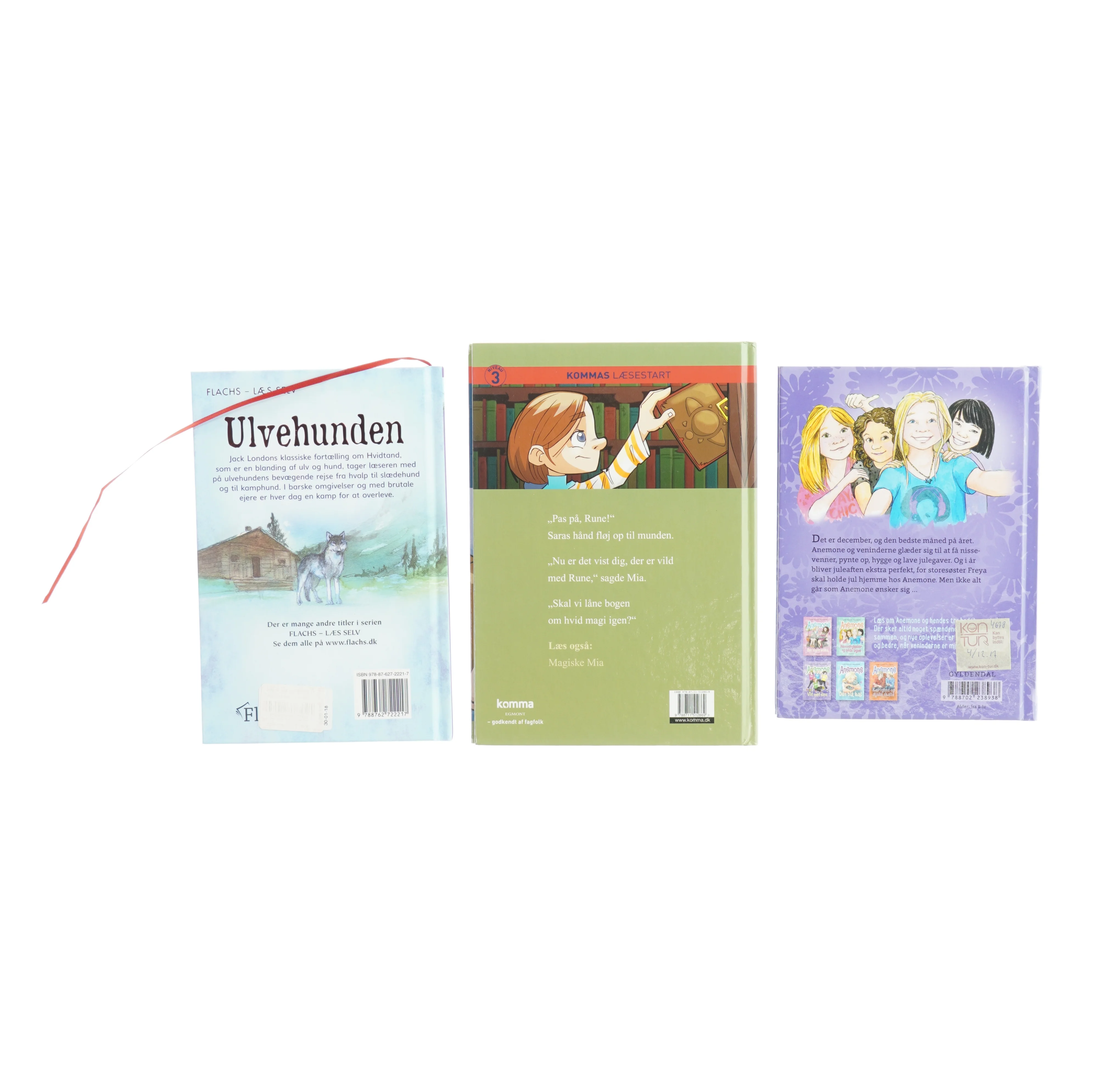 Forskellige bøger 3 stk. 