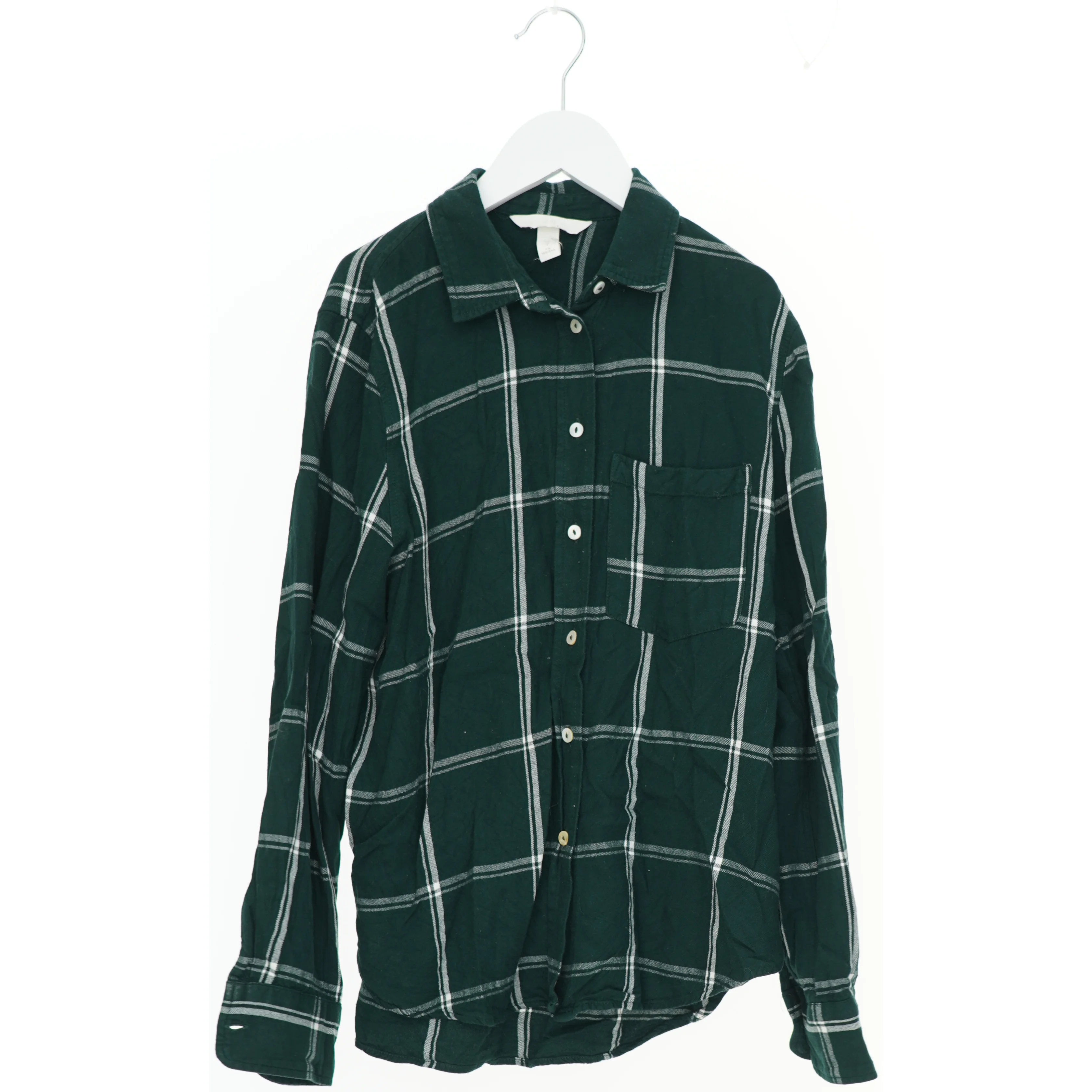 Skjorte med ternet mønster fra H&M (str. S)