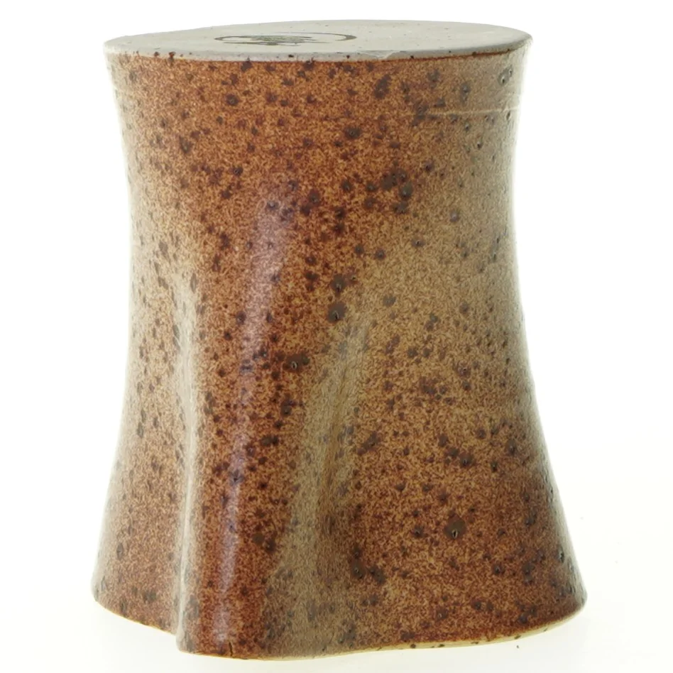signeret keramik mælkekande / vase(str. 10 x 8 cm)