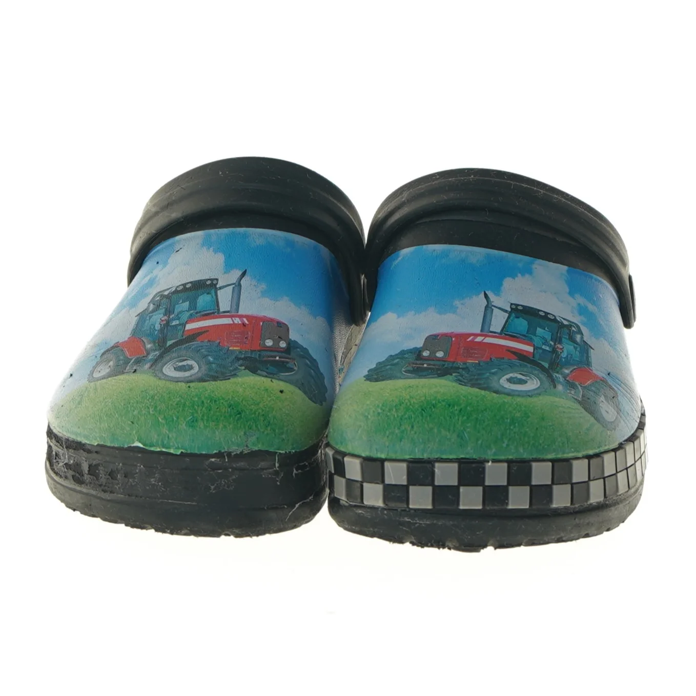 Børnesko med traktor design (str. 32 )