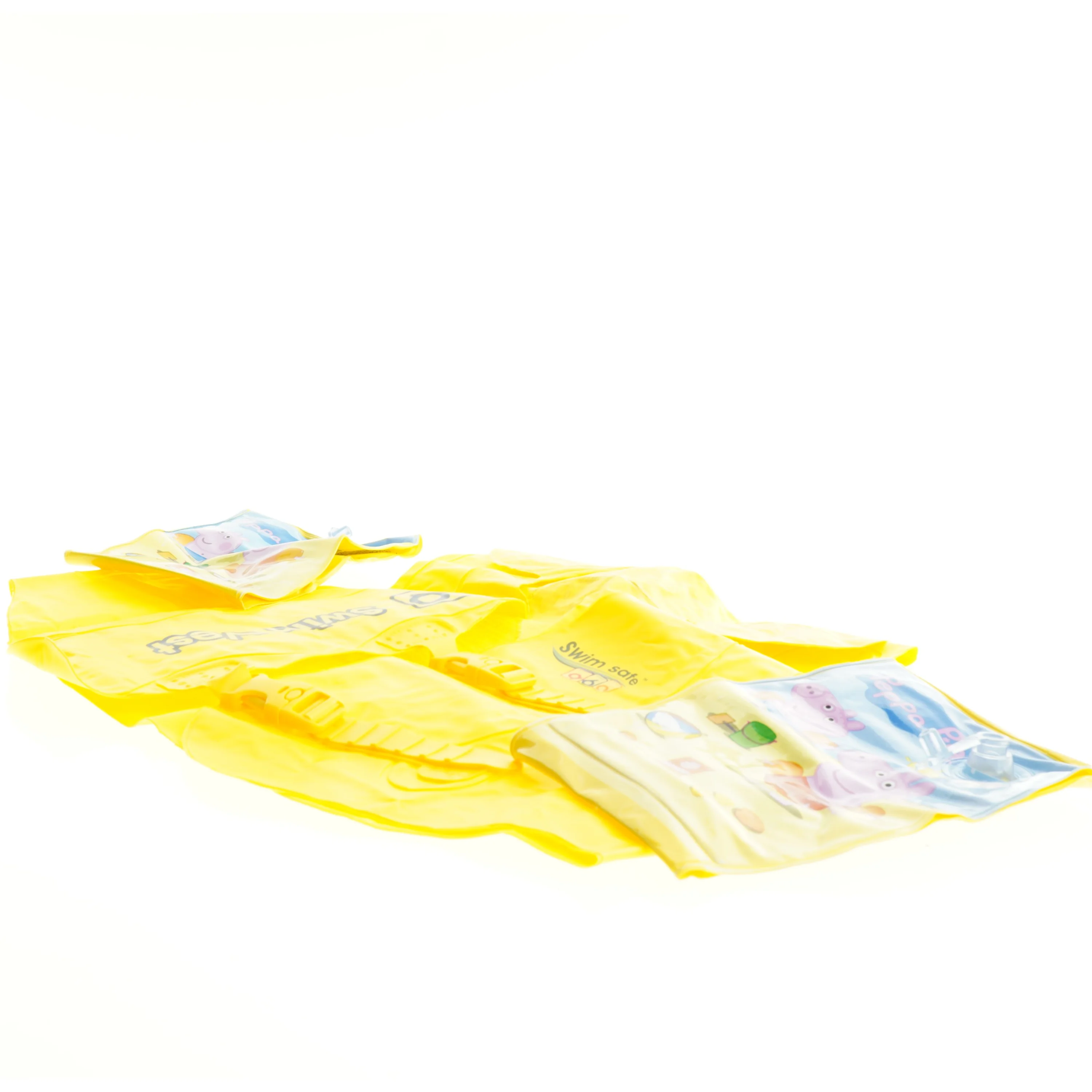 Badevest og -vinger fra Peppa Pig (str. 46 x 40 cm og 23 x 15 cm)
