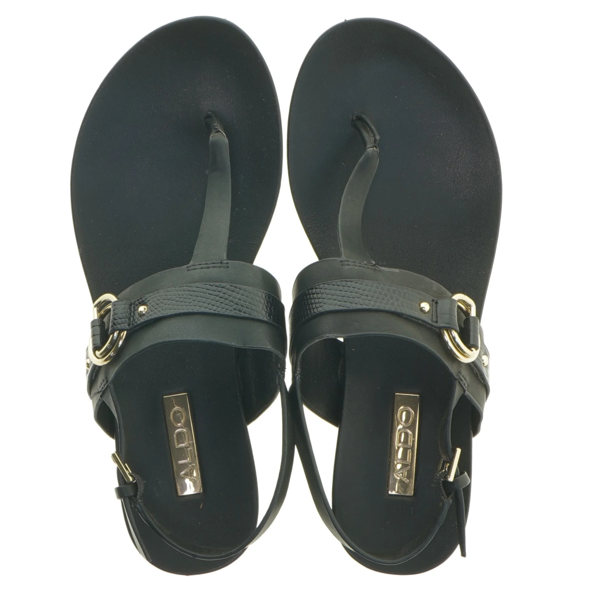 Sort Aldo sandaler fra Aldo (str. længde 24,5 cm)