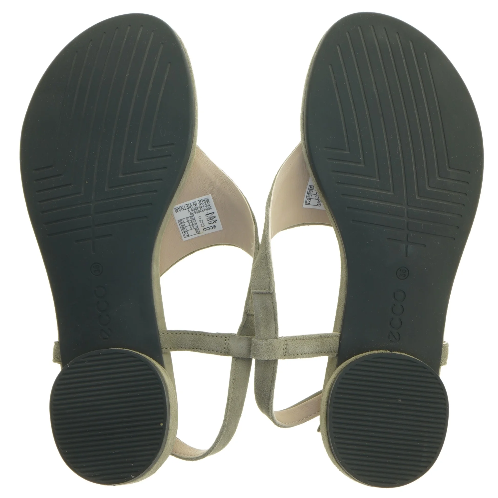 Flade sandaler i skostørrelse 36 fra Ecco (str. 36 )