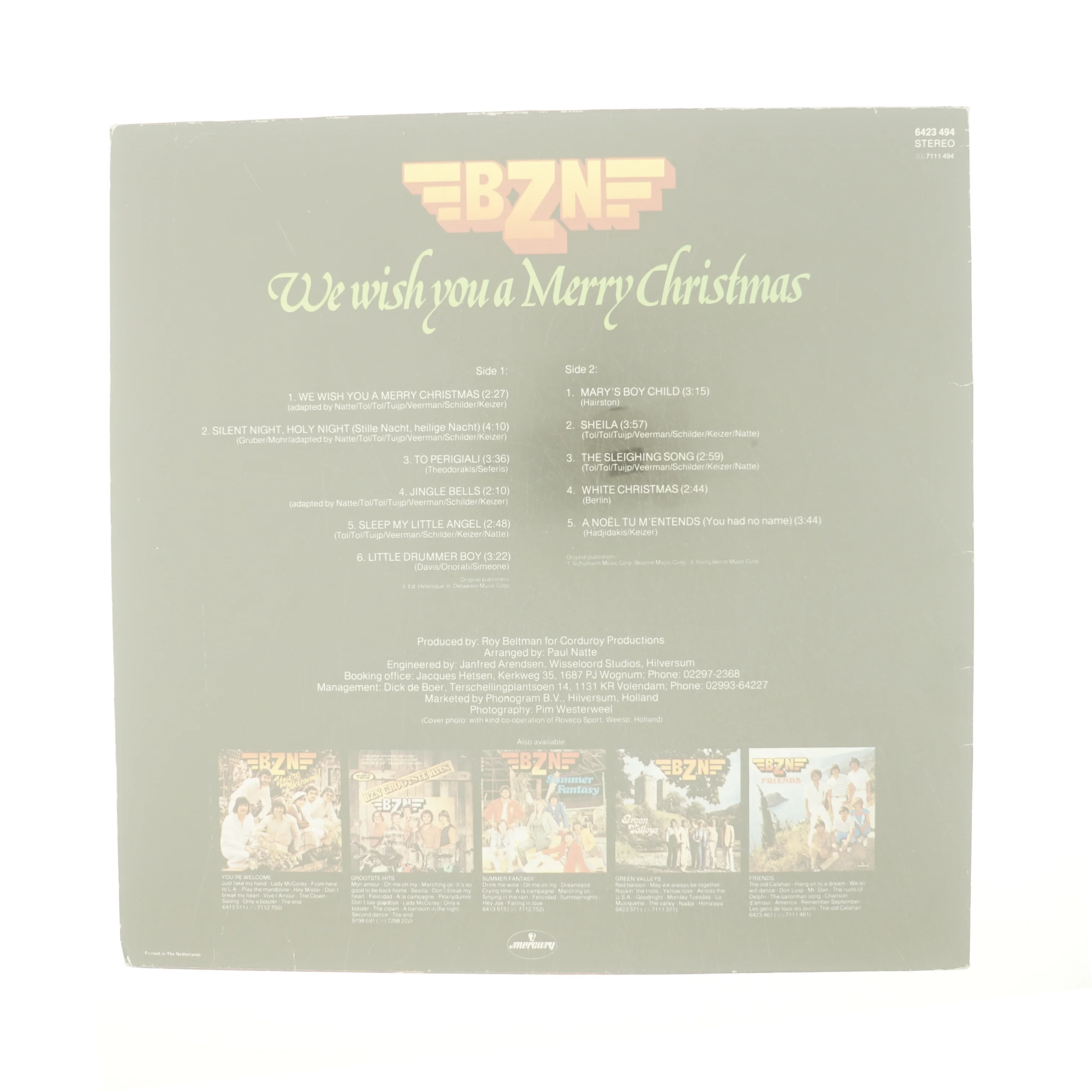 BZN We wish you a merry Christmas