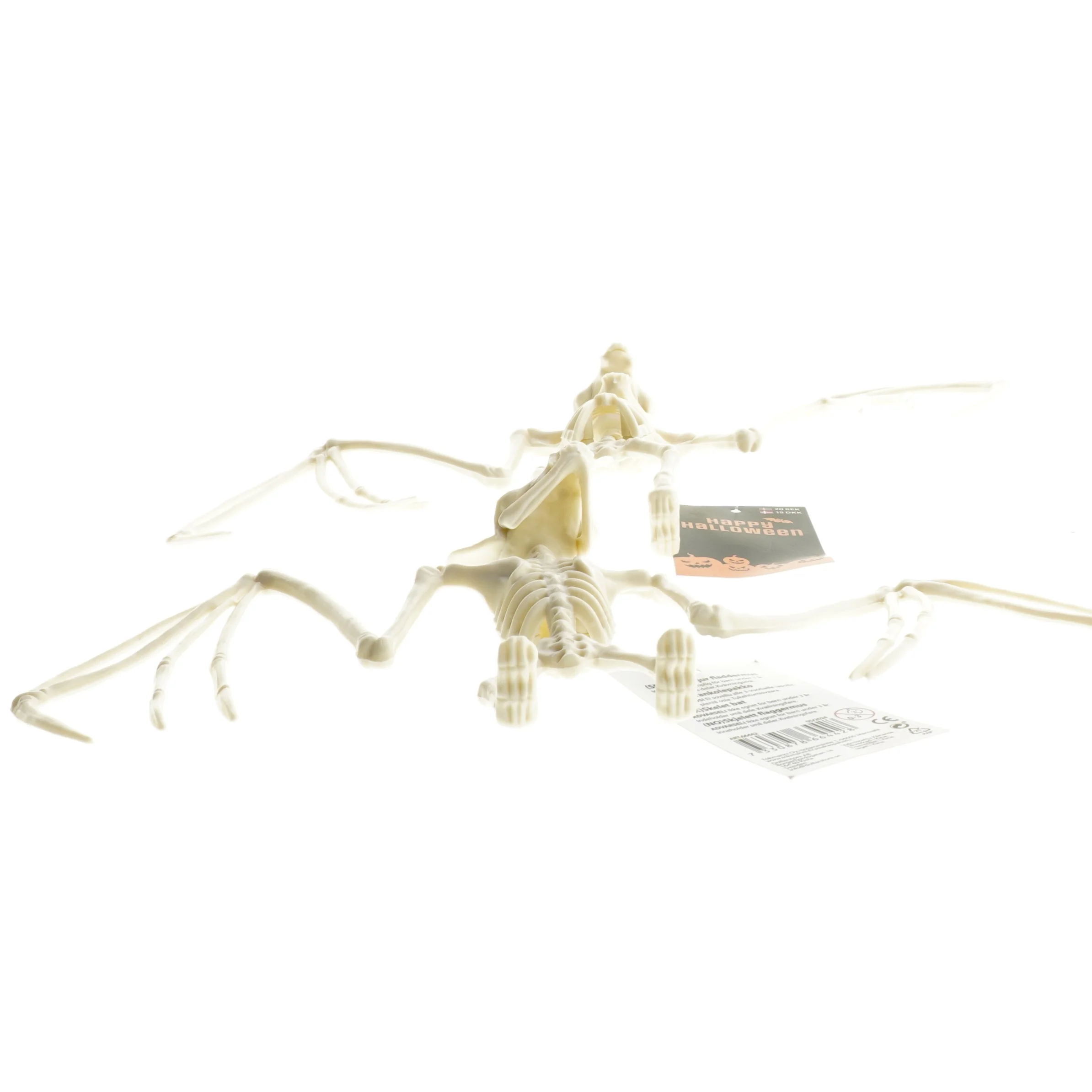Halloween skelet flagermus (str. 16x29 cm)