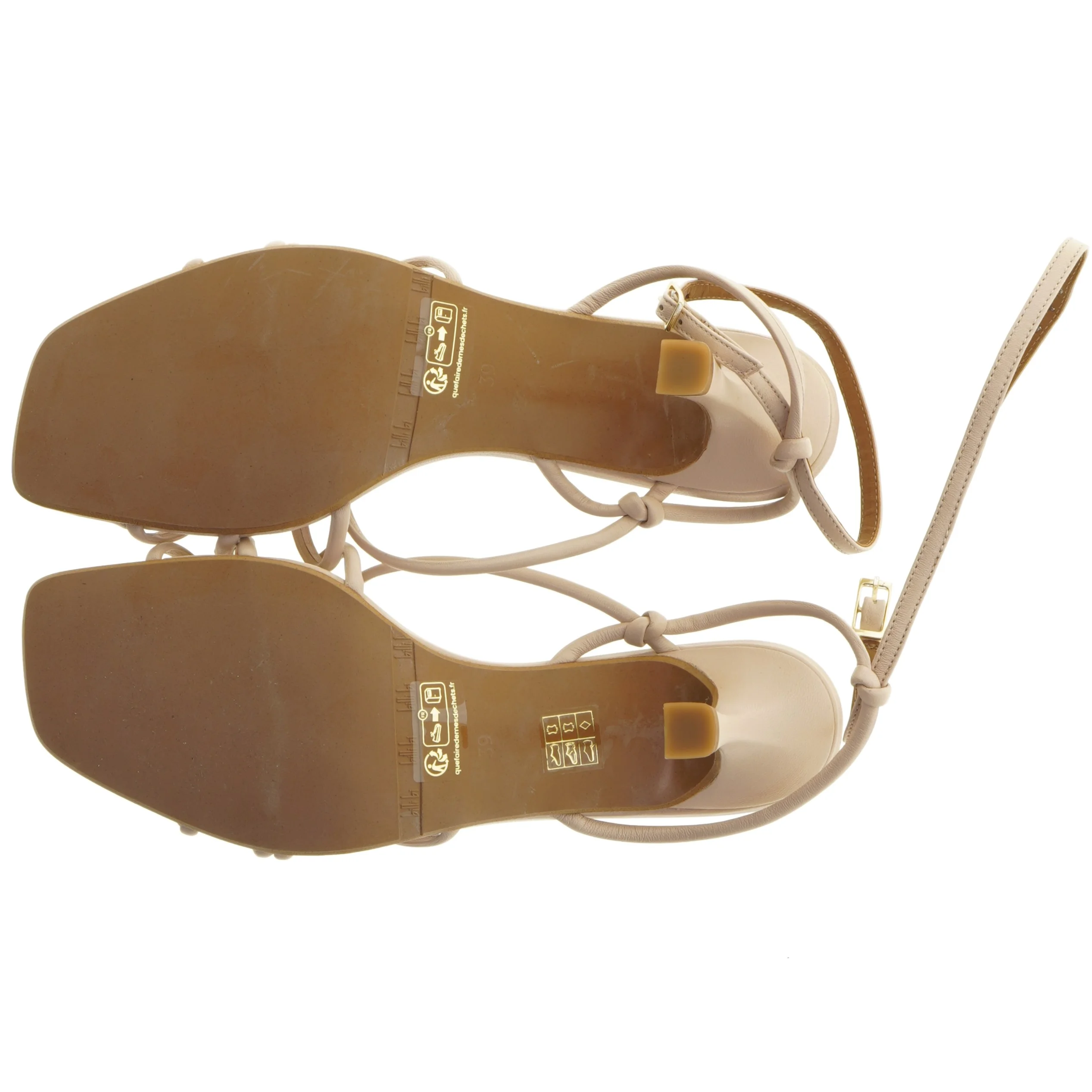 Billi Bi sandaler i læder (str. 39 )